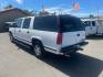 1999 White Chevrolet Suburban LT (1GNEC16R5XJ) with an 8 Cylinder Other engine, 5-Speed Automatic transmission, located at 800 Riverside Ave, Roseville, CA, 95678, 916-773-4549 & Toll Free: 866-719-4393, 38.732265, -121.291039 - LT 8 PASSENGER NEW TIRES LOW MILES CLEAN CARFAX- Photo#2