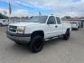 2003 Summit White/Light Pewter Metallic Chevrolet Silverado 1500 LS (1GCEK19V93E) with an 4.8L V8 270hp 285ft. lbs. Other engine, 4-Speed Automatic transmission, located at 800 Riverside Ave, Roseville, CA, 95678, 916-773-4549 & Toll Free: 866-719-4393, 38.732265, -121.291039 - 4X4 EXTENDED CAB LS LOW MILES CLEAN CARFAX - Photo#0