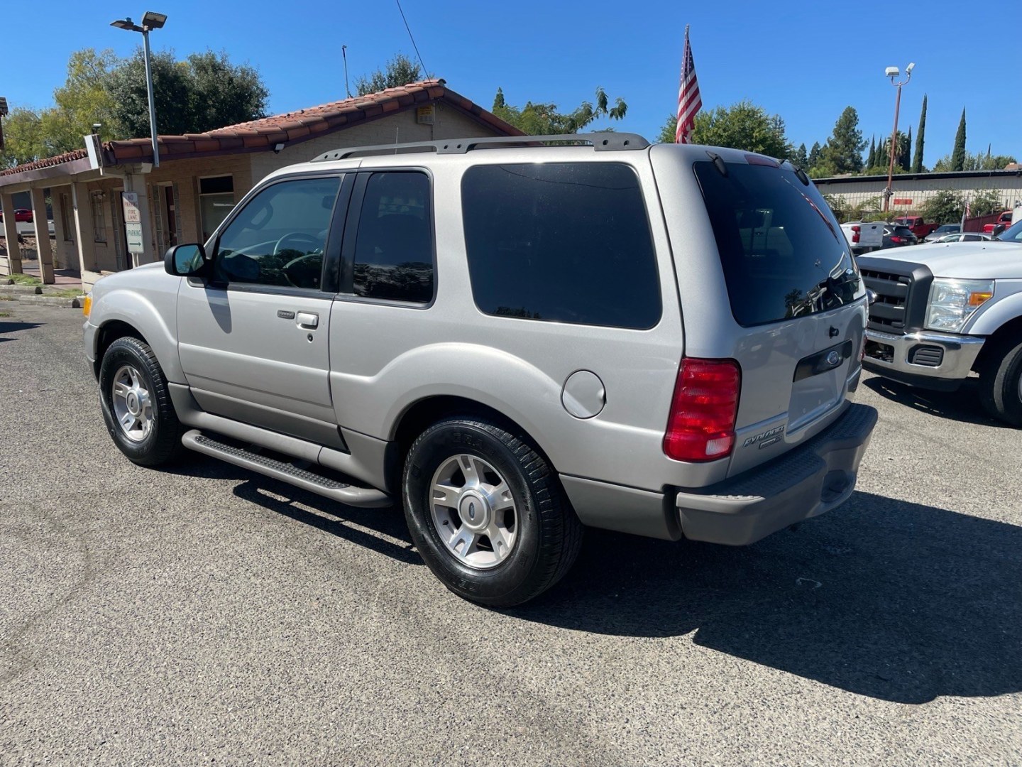 2003 Silver Ford Explorer Sport XLT (1FMZU70E53U) with an 4.0L 4.0L V6 203hp 237ft. lbs. Other engine, 5-Speed Automatic transmission, located at 800 Riverside Ave, Roseville, CA, 95678, 916-773-4549 & Toll Free: 866-719-4393, 38.732265, -121.291039 - 4X4 SPORT XLT 90K MILES SERVICE RECORDS ON CLEAN CARFAX- Photo#2