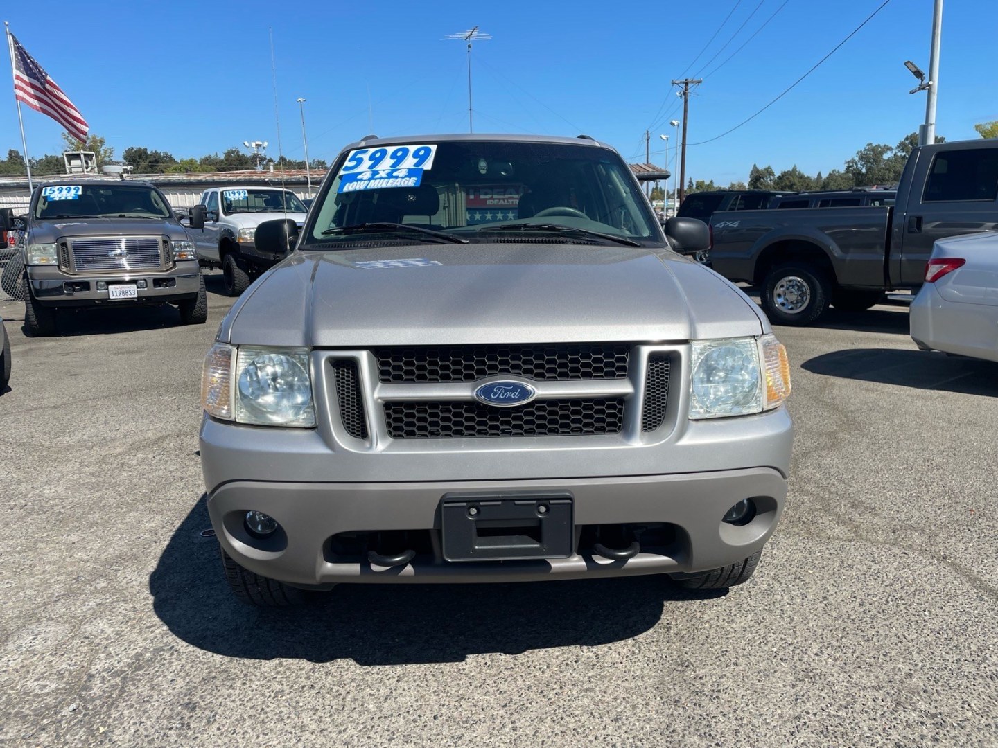 2003 Silver Ford Explorer Sport XLT (1FMZU70E53U) with an 4.0L 4.0L V6 203hp 237ft. lbs. Other engine, 5-Speed Automatic transmission, located at 800 Riverside Ave, Roseville, CA, 95678, 916-773-4549 & Toll Free: 866-719-4393, 38.732265, -121.291039 - 4X4 SPORT XLT 90K MILES SERVICE RECORDS ON CLEAN CARFAX- Photo#6