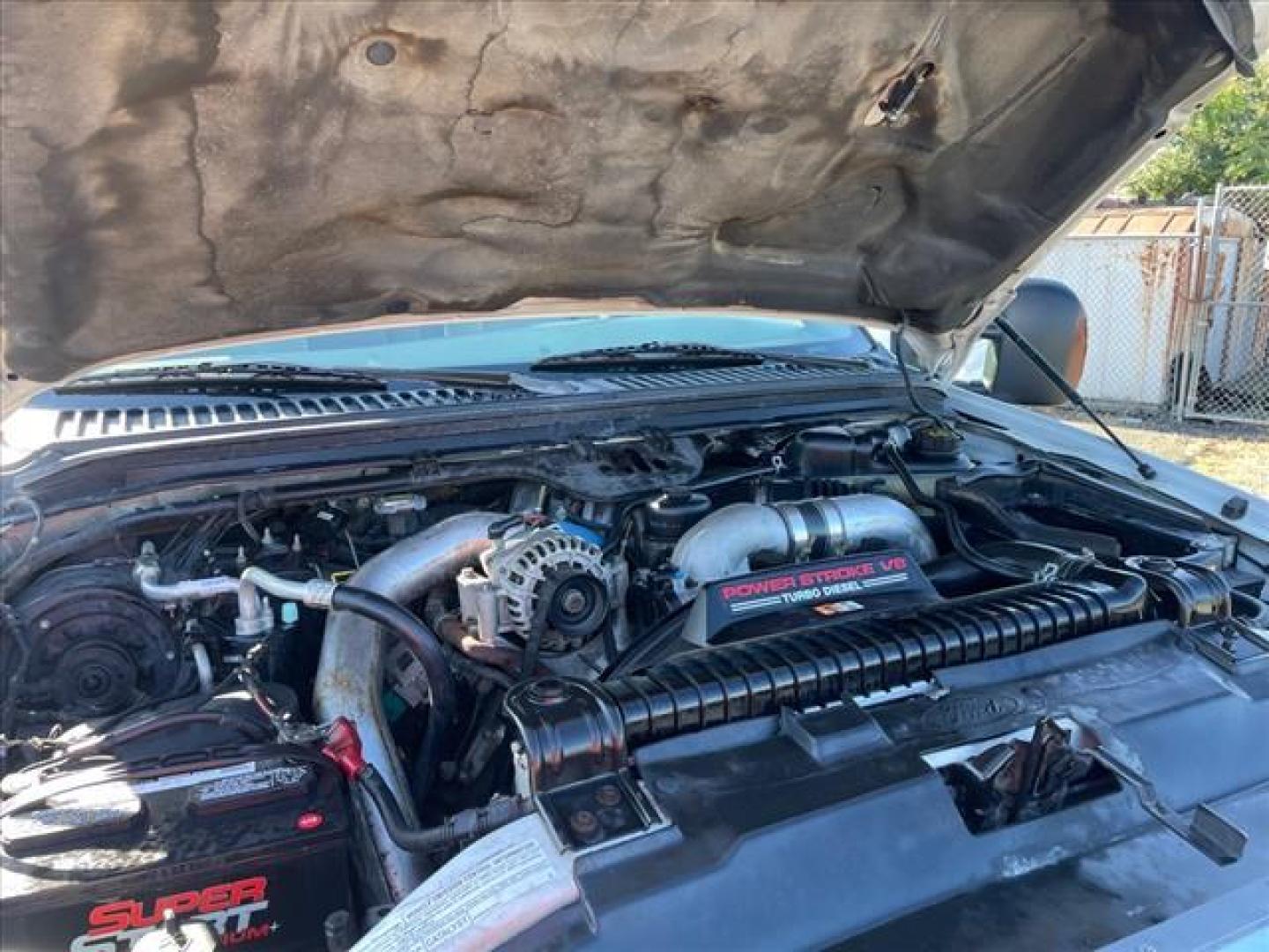 2003 Oxford White Ford F-250 Super Duty XLT (1FTNW21P53E) with an Power Stroke 6.0L Diesel Turbo V8 325hp 560ft. lbs. Other engine, 5-Speed Automatic transmission, located at 800 Riverside Ave, Roseville, CA, 95678, 916-773-4549 & Toll Free: 866-719-4393, 38.732265, -121.291039 - DIESEL CREW CAB 4X4 XLT DVD LIFTED NEW EGR AND OIL COOLER NEW HIGH PRESSURE OIL PUMP SERVICE RECORDS ON CLEAN CARFAX - Photo#16