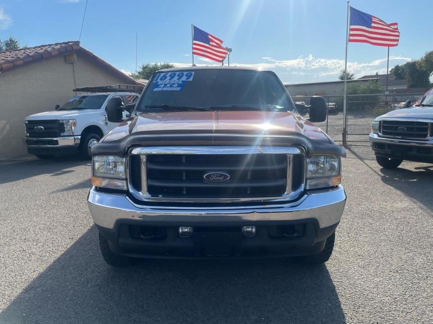 2004 Dark Toreador Red Clearcoat Ford F-350 Super Duty XLT (1FTSW31P44E) with an Power Stroke 6.0L Diesel Turbo V8 325hp 560ft. lbs. Other engine, 5-Speed Automatic transmission, located at 800 Riverside Ave, Roseville, CA, 95678, 916-773-4549 & Toll Free: 866-719-4393, 38.732265, -121.291039 - DIESEL CREW CAB 4X4 XLT LOW MILES ONE OWNER - Photo#8