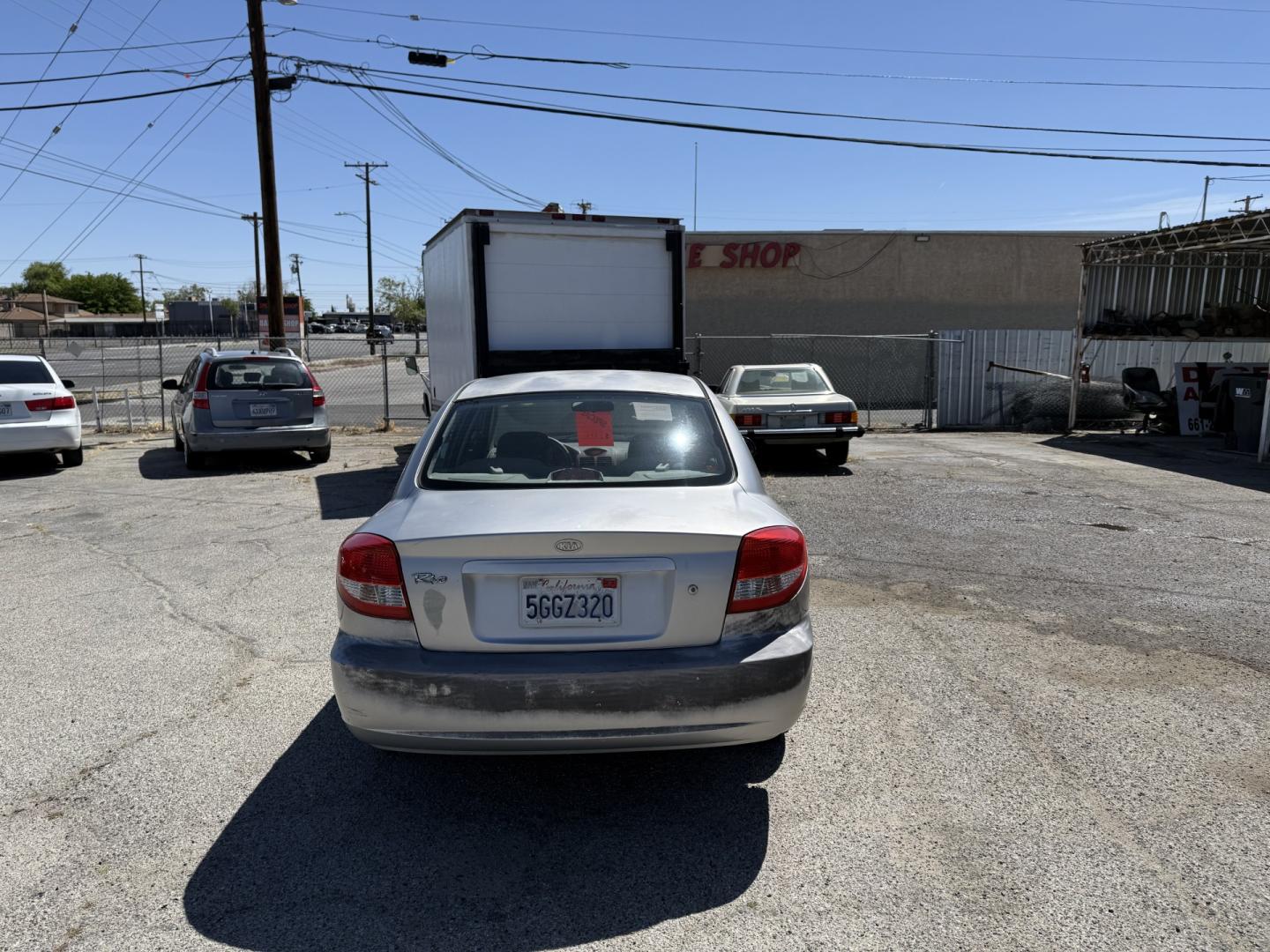 2004 Kia Rio Sedan (KNADC125646) with an 1.6L L4 DOHC 16V engine, located at 44356 Date Ave., Lancaster, CA, 93534, (661) 945-6555, 34.688919, -118.139374 - Photo#3