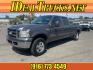 2005 Dark Shadow Grey Clearcoat Metallic Ford F-250 Super Duty Lariat (1FTSW21P45E) with an 6.0L Power Stroke 6.0L Diesel Turbo V8 325hp 560ft. lbs. Direct Injection engine, 5-Speed Automatic transmission, located at 800 Riverside Ave, Roseville, CA, 95678, 916-773-4549 & Toll Free: 866-719-4393, 38.732265, -121.291039 - DIESEL CREW CAB 4X4 FX4 LARIAT HEADSTUDS SERVICE RECORDS- Photo#0
