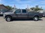 2005 Dark Shadow Grey Clearcoat Metallic Ford F-250 Super Duty Lariat (1FTSW21P45E) with an 6.0L Power Stroke 6.0L Diesel Turbo V8 325hp 560ft. lbs. Direct Injection engine, 5-Speed Automatic transmission, located at 800 Riverside Ave, Roseville, CA, 95678, 916-773-4549 & Toll Free: 866-719-4393, 38.732265, -121.291039 - DIESEL CREW CAB 4X4 FX4 LARIAT HEADSTUDS SERVICE RECORDS- Photo#4