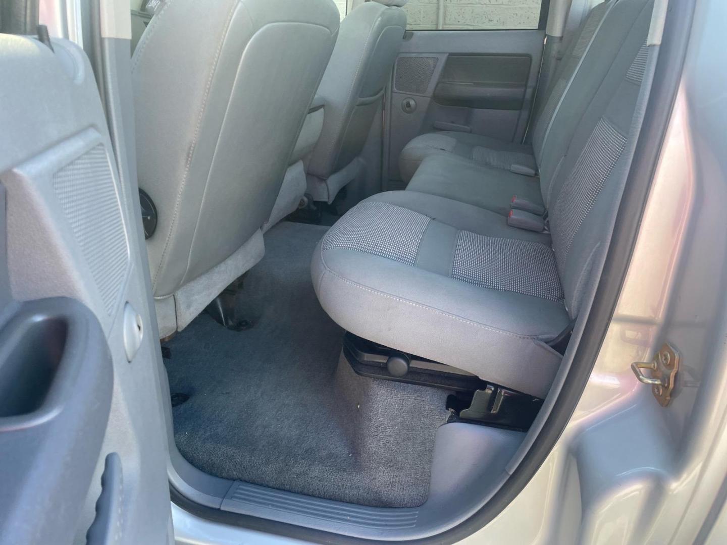 2006 Bright Silver Metallic Clearcoat Dodge Ram 2500 SLT (3D7KS28C56G) with an 5.9L 5.9L Turbocharged Diesel I6 OHV 24V FI Engine Direct Injection engine, 4-Speed Automatic transmission, located at 800 Riverside Ave, Roseville, CA, 95678, 916-773-4549 & Toll Free: 866-719-4393, 38.732265, -121.291039 - 5.9 CUMMINS DIESEL QUAD CAB 4X4 SLT LOW MILES- Photo#11