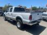 2006 Oxford White Clearcoat/Silver Clearcoat Metallic Ford F-350 Super Duty Lariat (1FTWW31PX6E) with an 6.0L Power Stroke 6.0L Diesel Turbo V8 325hp 560ft. lbs. Direct Injection engine, 5-Speed Automatic transmission, located at 800 Riverside Ave, Roseville, CA, 95678, 916-773-4549 & Toll Free: 866-719-4393, 38.732265, -121.291039 - DIESEL CREW CAB 4X4 LARIAT LIFTED - Photo#2