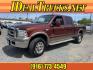 2006 Dark Toreador Red Clearcoat/Arizona Beige Clearcoa Ford F-350 Super Duty King Ranch (1FTWW31P26E) with an 0.0 8 Cylinder Direct Injection engine, 5-Speed Automatic transmission, located at 800 Riverside Ave, Roseville, CA, 95678, 916-773-4549 & Toll Free: 866-719-4393, 38.732265, -121.291039 - DIESEL CREW CAB 4X4 KING RANCH CLEAN CARFAX - Photo#0