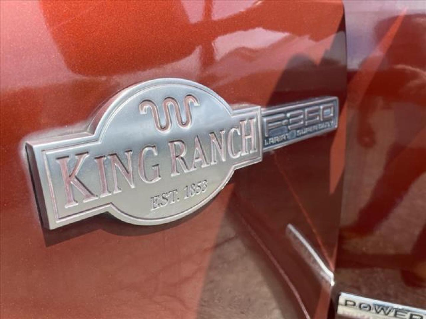 2006 Dark Toreador Red Clearcoat/Arizona Beige Clearcoa Ford F-350 Super Duty King Ranch (1FTWW31P26E) with an 0.0 8 Cylinder Direct Injection engine, 5-Speed Automatic transmission, located at 800 Riverside Ave, Roseville, CA, 95678, 916-773-4549 & Toll Free: 866-719-4393, 38.732265, -121.291039 - DIESEL CREW CAB 4X4 KING RANCH CLEAN CARFAX - Photo#2