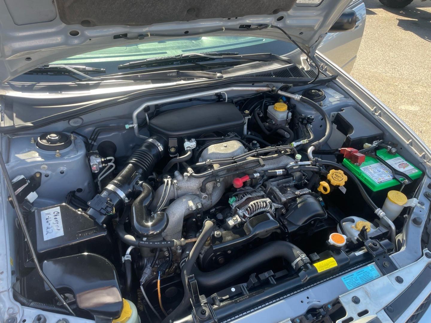2006 Crystal Gray Metallic Subaru Impreza 2.5 i (JF1GG67626G) with an 2.5L 2L NA H4 single overhead cam (SOHC) 16V Other engine, 5-Speed Manual transmission, located at 800 Riverside Ave, Roseville, CA, 95678, 916-773-4549 & Toll Free: 866-719-4393, 38.732265, -121.291039 - AWD ONE OWNER CLEAN CARFAX- Photo#13