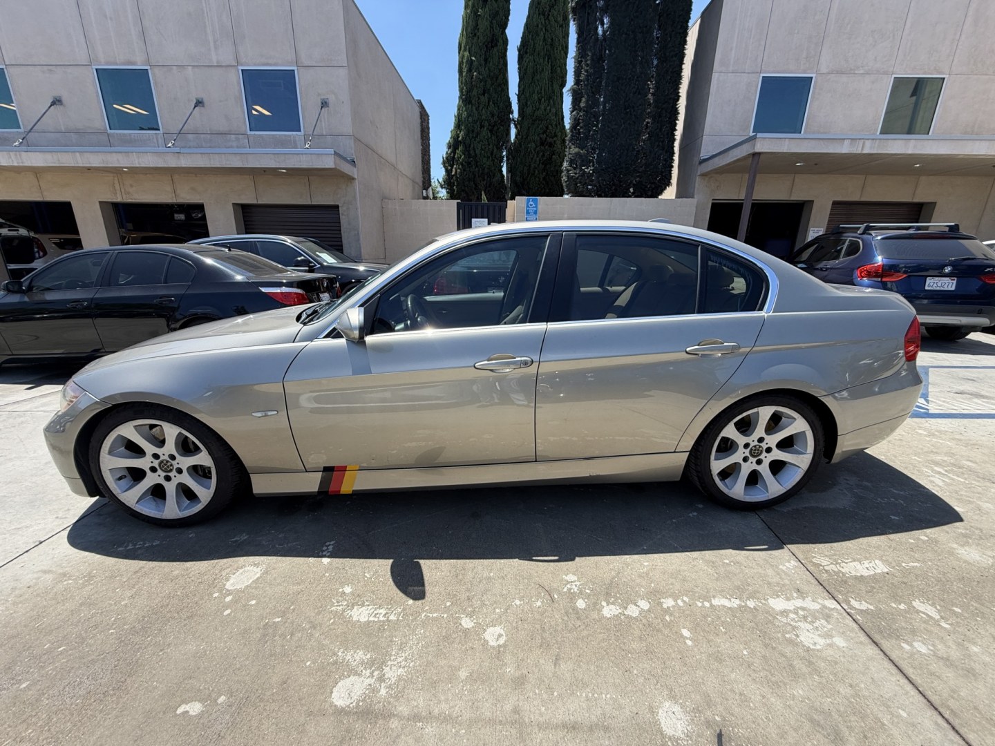 2007 Platinum Bronze Metallic /TAN BMW 3-Series 335i ALPINA TURBO (WBAVB73587V) with an 3.0L L6 DOHC 24V engine, Automatic w/Steptronic transmission, located at 30 S. Berkeley Avenue, Pasadena, CA, 91107, (626) 248-7567, 34.145447, -118.109398 - 2007 BMW 328xi Sedan – All-Wheel Drive Luxury – Buy Here Pay Here – $995 Down – Bad Credit OK – Crown City Motors – Pasadena, CA Looking for a dependable and sporty luxury sedan that delivers premium performance and style—without the premium price? Meet the 2007 BMW 328xi, now avail- Photo#1