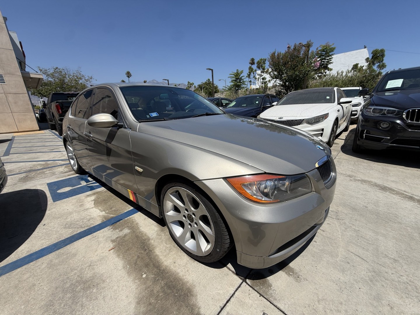 2007 Platinum Bronze Metallic /TAN BMW 3-Series 335i ALPINA TURBO (WBAVB73587V) with an 3.0L L6 DOHC 24V engine, Automatic w/Steptronic transmission, located at 30 S. Berkeley Avenue, Pasadena, CA, 91107, (626) 248-7567, 34.145447, -118.109398 - 2007 BMW 328xi Sedan – All-Wheel Drive Luxury – Buy Here Pay Here – $995 Down – Bad Credit OK – Crown City Motors – Pasadena, CA Looking for a dependable and sporty luxury sedan that delivers premium performance and style—without the premium price? Meet the 2007 BMW 328xi, now avail- Photo#20