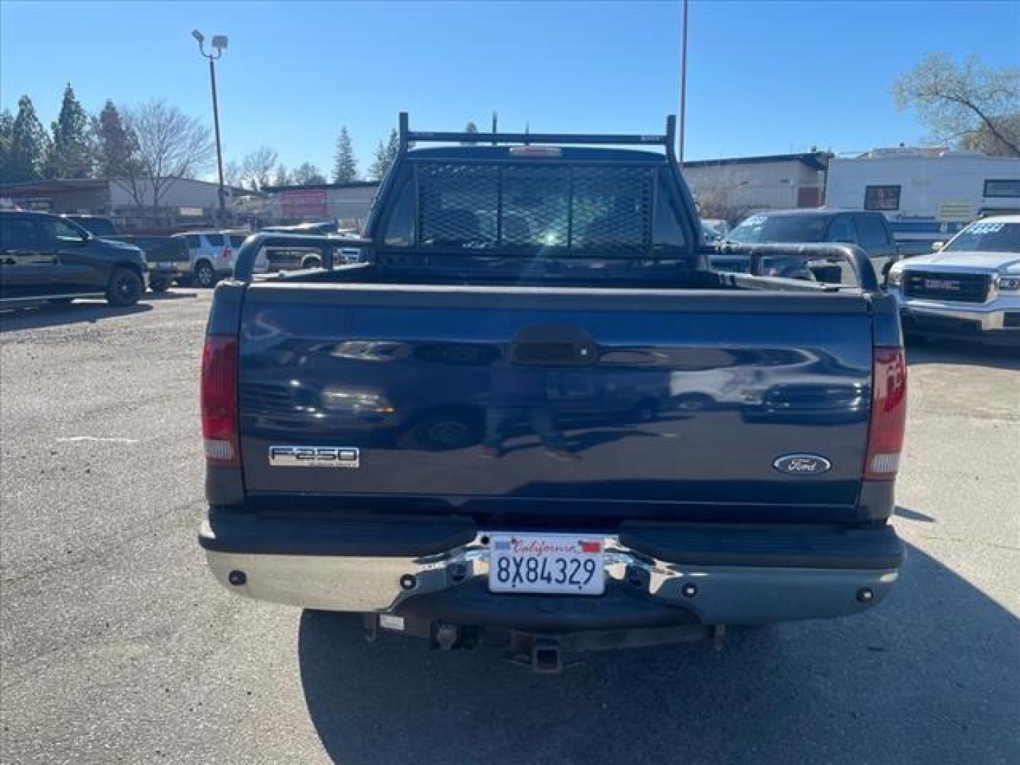 2007 True Blue Clearcoat Metallic Ford F-250 Super Duty Lariat (1FTSW21P37E) with an 6.0L 6.0L Turbo Diesel V8 OHV 32V Direct Injection engine, 5-Speed Automatic transmission, located at 800 Riverside Ave, Roseville, CA, 95678, 916-773-4549 & Toll Free: 866-719-4393, 38.732265, -121.291039 - DIESEL CREW CAB 4X4 FX4 LARIAT LOW MILES MOON ROOF ONE OWNER CLEAN CARFAX - Photo#8