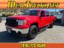 2007 Fire Red GMC Sierra 1500 SLT (2GTFK13Y871) with an 6.0L VortecMAX 6.0L V8 367hp 375ft. lbs. Other engine, 4-Speed Automatic transmission, located at 800 Riverside Ave, Roseville, CA, 95678, 916-773-4549 & Toll Free: 866-719-4393, 38.732265, -121.291039 - 4X4 CREW CAB SLT VORTEC MAX LOW MILES ONE OWNER SERVICE RECORDS - Photo#0