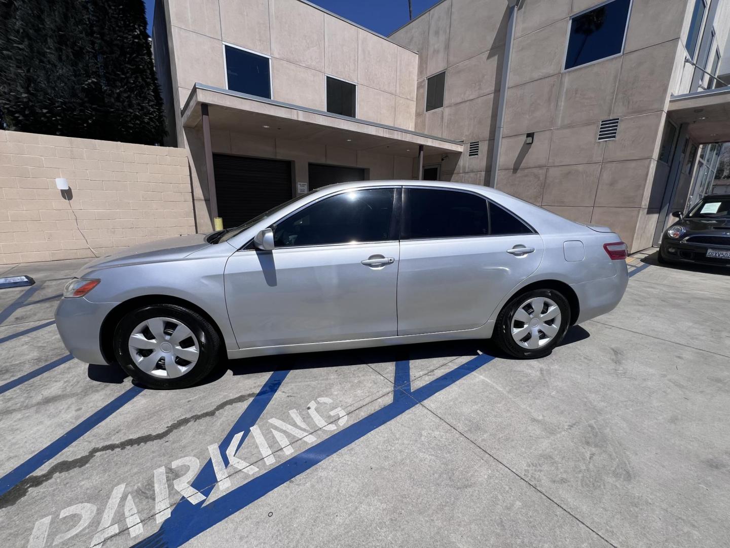 2007 Silver /Gray Toyota Camry CE 5-Spd AT (JTNBE46K073) with an 2.4L L4 DOHC 16V engine, 5-Speed Automatic Overdrive transmission, located at 30 S. Berkeley Avenue, Pasadena, CA, 91107, (626) 248-7567, 34.145447, -118.109398 - 2007 Toyota Camry CE – Reliable, Affordable, and Fuel Efficient – Buy Here Pay Here Financing Available! Looking for a dependable and affordable sedan that won’t break the bank? Come check out this 2007 Toyota Camry CE, available now at Crown City Motors, your trusted Pasadena Buy Here Pay - Photo#1