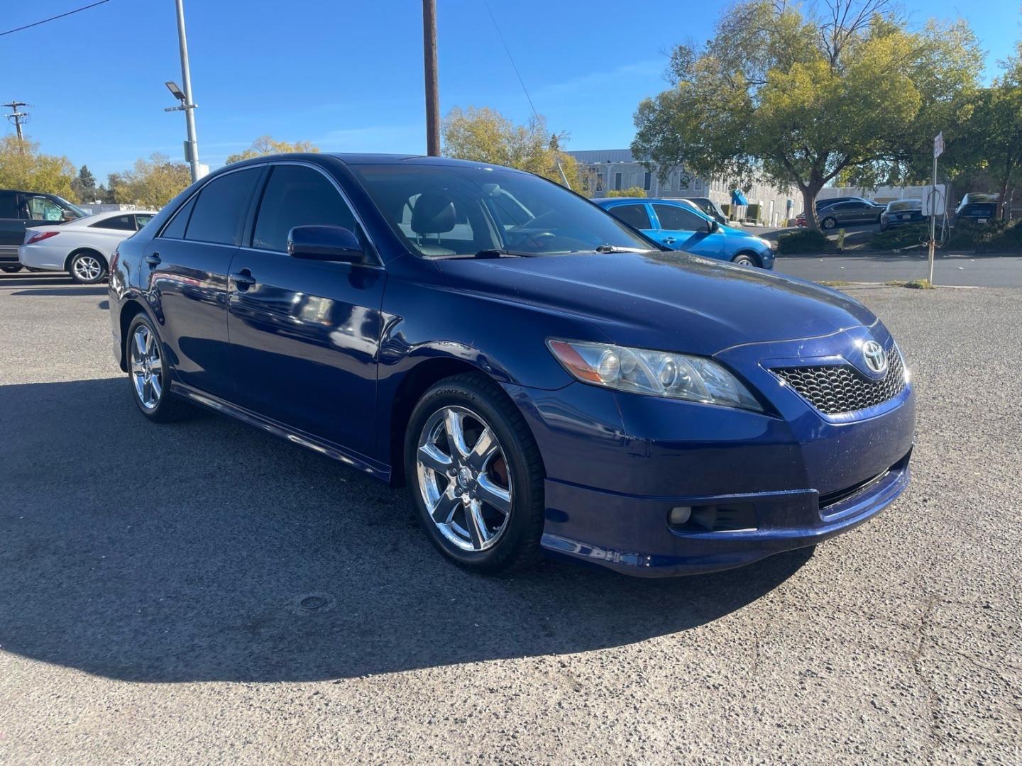 2007 Blue Ribbon Metallic Toyota Camry SE V6 (4T1BK46K17U) with an 3.5L 3.5L V6 268hp 248ft. lbs. Other engine, 6-Speed Shiftable Automatic transmission, located at 800 Riverside Ave, Roseville, CA, 95678, 916-773-4549 & Toll Free: 866-719-4393, 38.732265, -121.291039- Photo#6