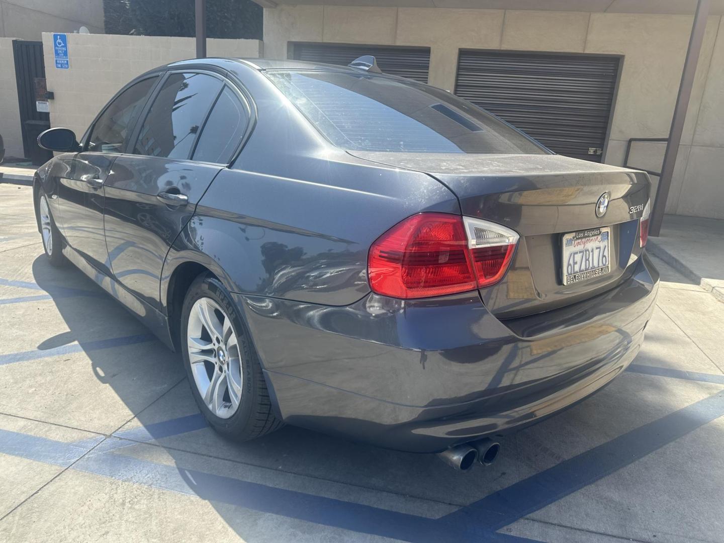 2008 Gray /Black BMW 3-Series 328i (WBAVC53548F) with an 3.0L L6 DOHC 24V engine, Automatic transmission, located at 30 S. Berkeley Avenue, Pasadena, CA, 91107, (626) 248-7567, 34.145447, -118.109398 - New Tires! Fully serviced! Welcome to Crown City Motors in Pasadena, where we proudly present an exceptional opportunity for car buyers seeking quality and value: the 2008 BMW 3-Series 328i. This classic luxury sedan combines performance, comfort, and style, making it a top choice for anyone in th - Photo#2