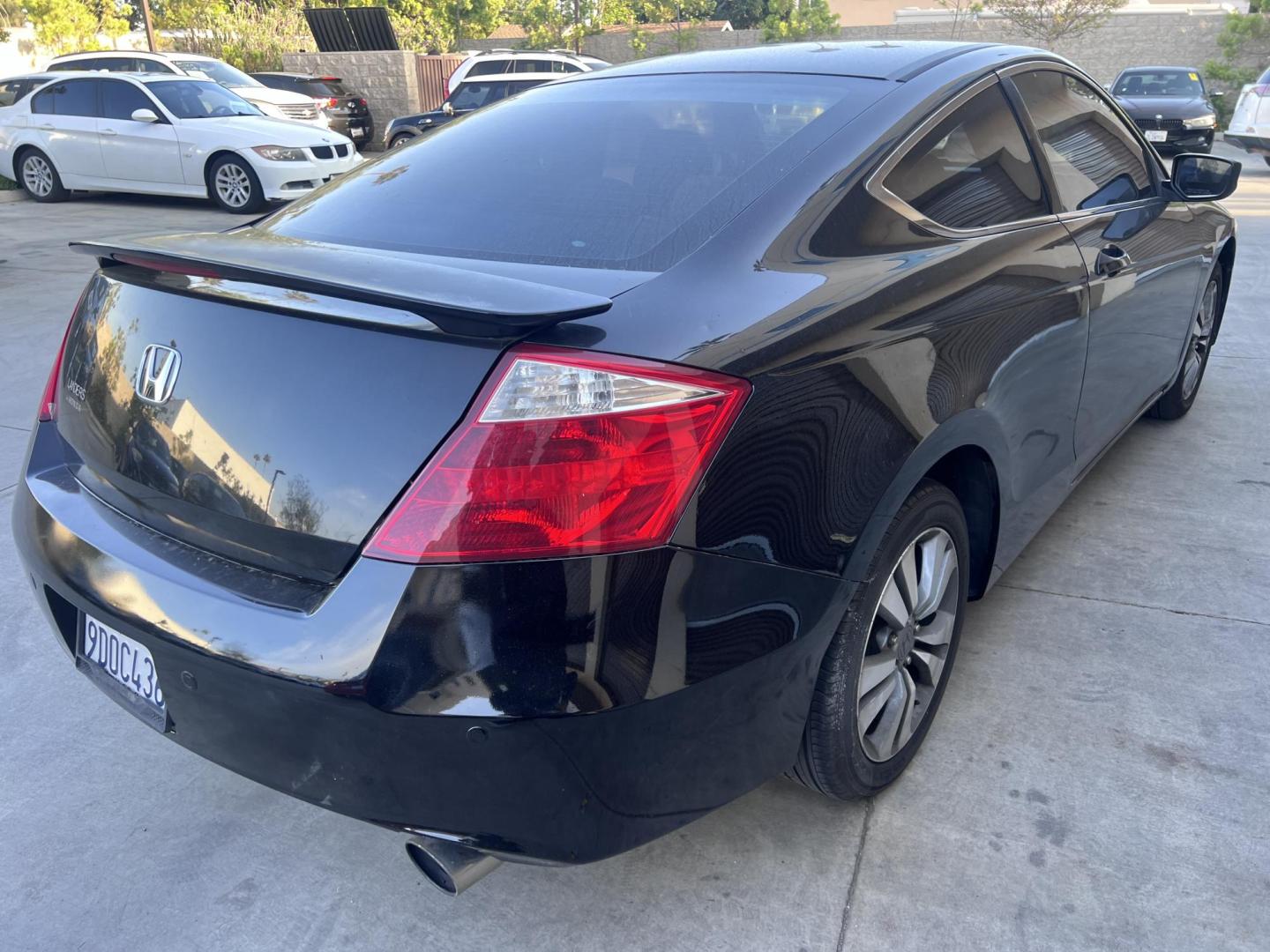 2008 BLACK /Black Honda Accord LX-S Coupe AT (1HGCS12368A) with an 2.4L L4 DOHC 16V engine, 5-Speed Automatic Overdrive transmission, located at 30 S. Berkeley Avenue, Pasadena, CA, 91107, (626) 248-7567, 34.145447, -118.109398 - 2008 Honda Accord LX-S Coupe – Sporty Style, Legendary Reliability, Affordable Payments – Crown City Motors Pasadena Looking for a reliable, fuel-efficient, and sporty coupe that won’t break the bank? Check out this sharp-looking 2008 Honda Accord LX-S Coupe with Automatic Transmission, now - Photo#4