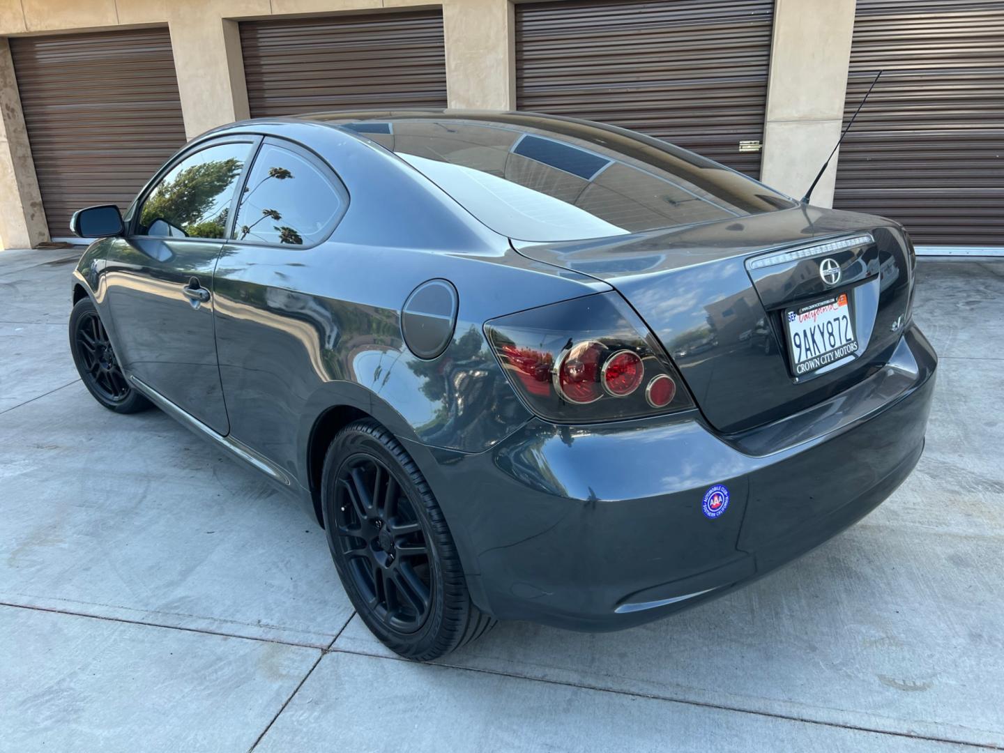 2008 Gray Metallic /Black Scion tC Sport Coupe (JTKDE167980) with an 2.4L L4 DOHC 16V engine, Automatic transmission, located at 30 S. Berkeley Avenue, Pasadena, CA, 91107, (626) 248-7567, 34.145447, -118.109398 - Discover Your Ideal Pre-Owned Vehicle at Crown City Motors in Pasadena, CA Are you in the market for a reliable used car or truck? Look no further than Crown City Motors, your trusted used car dealer located at 30 S Berkeley Ave, Pasadena, CA 91107. We take pride in offering a wide selection of h - Photo#2