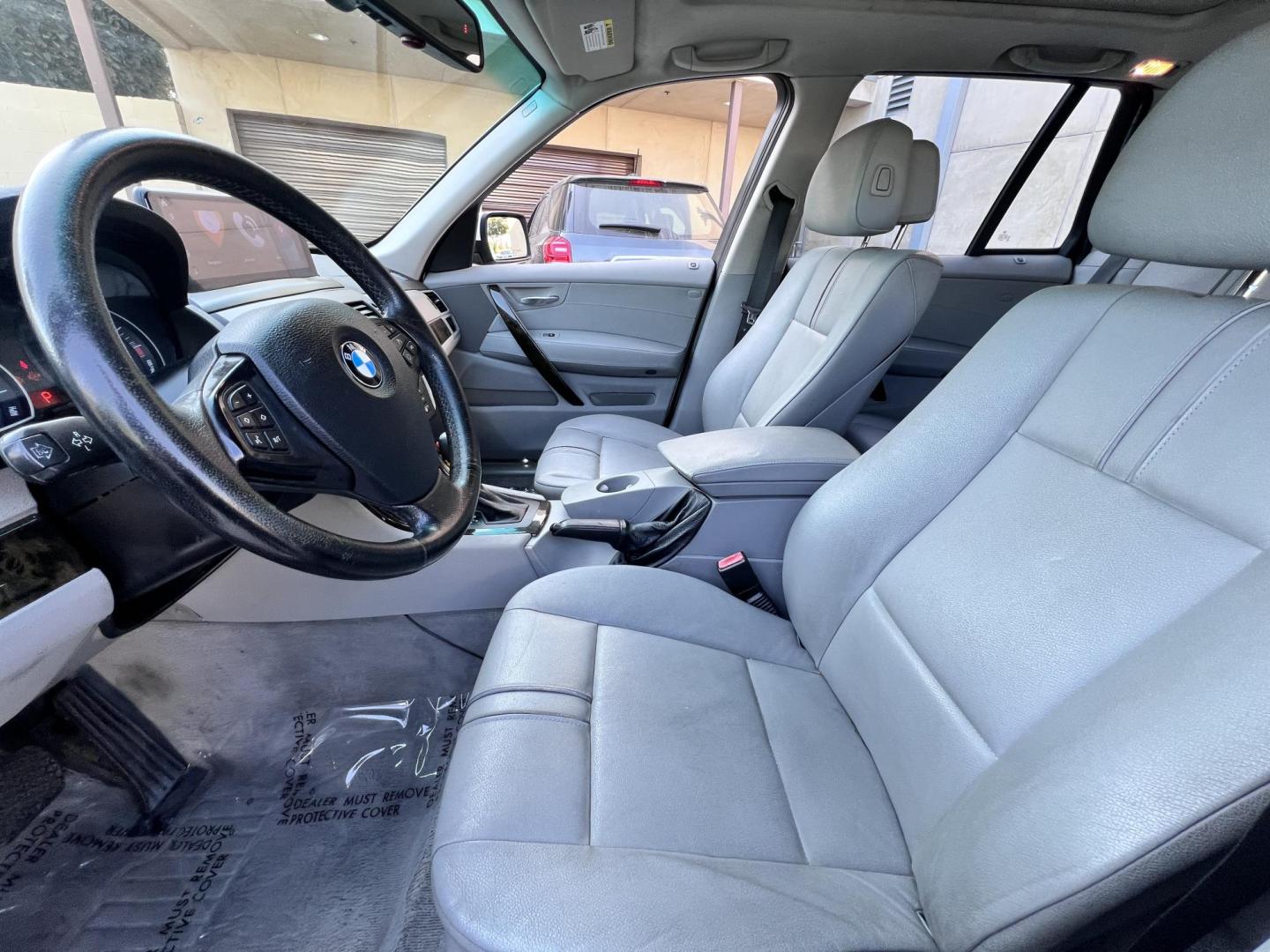 2008 White /Tan BMW X3 3.0si (WBXPC93418W) with an 3.0L L6 DOHC 24V engine, Automatic transmission, located at 30 S. Berkeley Avenue, Pasadena, CA, 91107, (626) 248-7567, 34.145447, -118.109398 - Navigation! Leather Seats! This 2008 BMW X3 3.0 SI looks and drives well. Crown City Motors is a used “Buy Here Pay Here” car dealer in Pasadena CA. “Buy Here Pay Here” financing, means that when you purchase your vehicle from our dealership, that you make the payments to the dealership - Photo#9