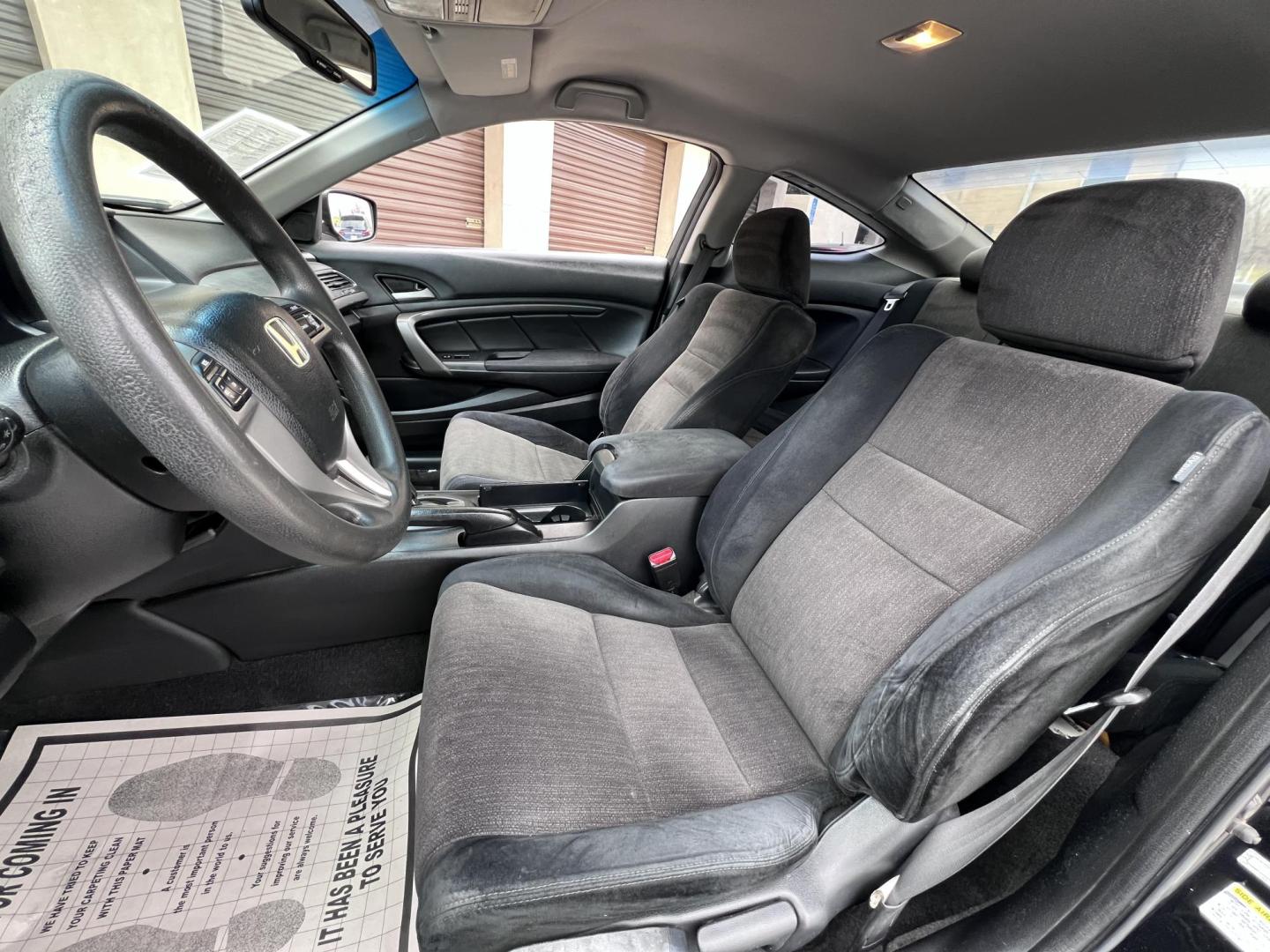 2008 BLACK /Black Honda Accord LX-S Coupe AT (1HGCS12368A) with an 2.4L L4 DOHC 16V engine, 5-Speed Automatic Overdrive transmission, located at 30 S. Berkeley Avenue, Pasadena, CA, 91107, (626) 248-7567, 34.145447, -118.109398 - 2008 Honda Accord LX-S Coupe – Sporty Style, Legendary Reliability, Affordable Payments – Crown City Motors Pasadena Looking for a reliable, fuel-efficient, and sporty coupe that won’t break the bank? Check out this sharp-looking 2008 Honda Accord LX-S Coupe with Automatic Transmission, now - Photo#24