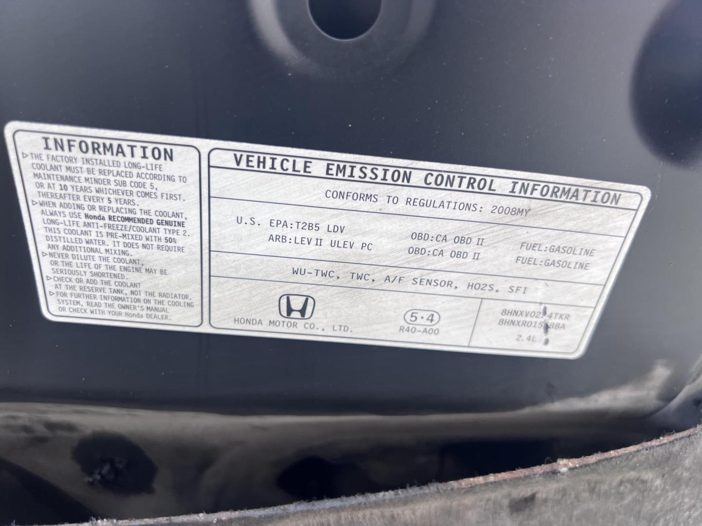 2008 BLACK /Black Honda Accord LX-S Coupe AT (1HGCS12368A) with an 2.4L L4 DOHC 16V engine, 5-Speed Automatic Overdrive transmission, located at 30 S. Berkeley Avenue, Pasadena, CA, 91107, (626) 248-7567, 34.145447, -118.109398 - 2008 Honda Accord LX-S Coupe – Sporty Style, Legendary Reliability, Affordable Payments – Crown City Motors Pasadena Looking for a reliable, fuel-efficient, and sporty coupe that won’t break the bank? Check out this sharp-looking 2008 Honda Accord LX-S Coupe with Automatic Transmission, now - Photo#32