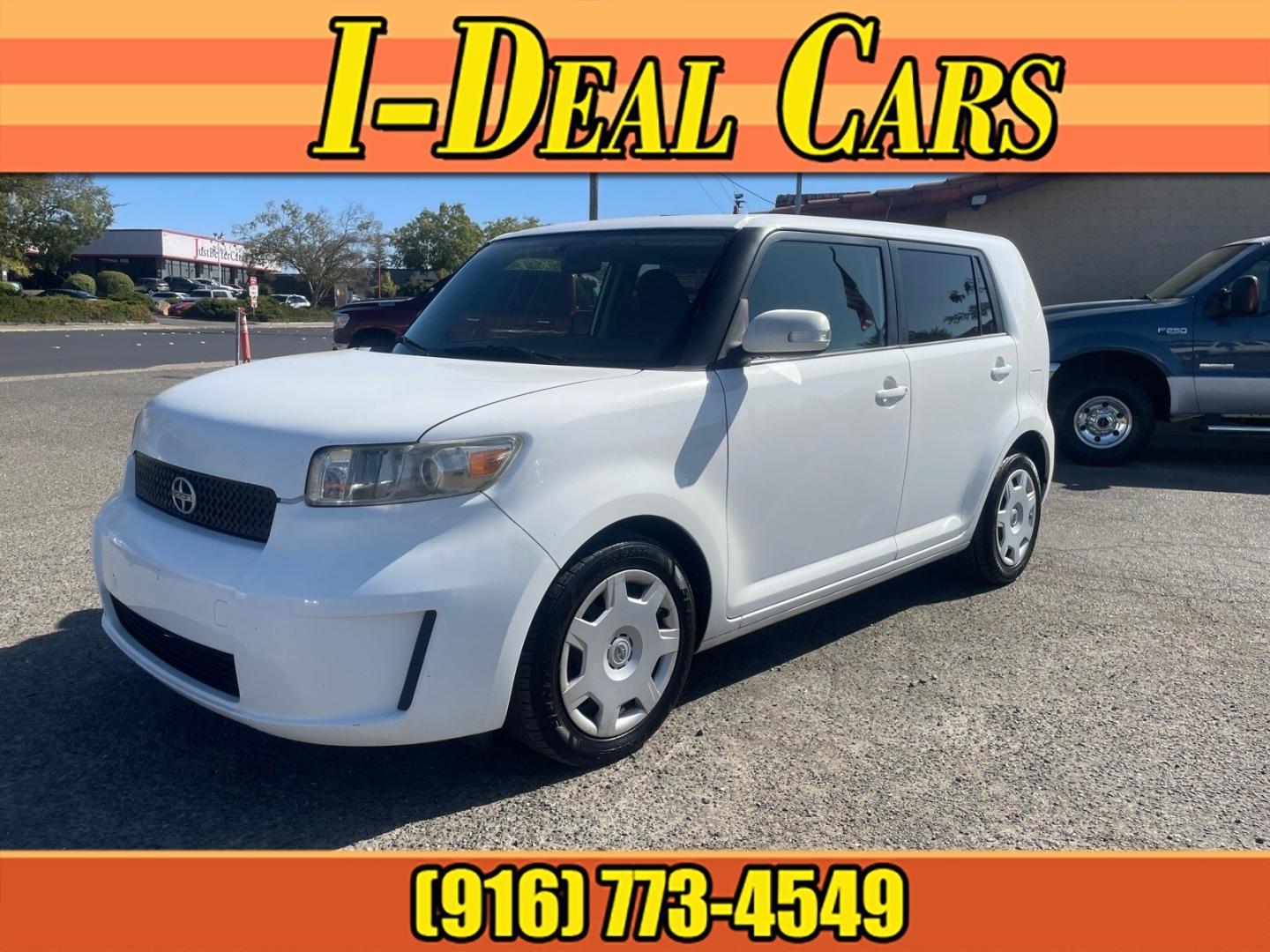 2008 Super White Scion xB Base (JTLKE50E081) with an 2.4L 2.4L I4 158hp 162ft. lbs. Sequential Electronic Fuel Injection engine, 4-Speed Automatic transmission, located at 800 Riverside Ave, Roseville, CA, 95678, 916-773-4549 & Toll Free: 866-719-4393, 38.732265, -121.291039 - CLEAN CARFAX- Photo#0
