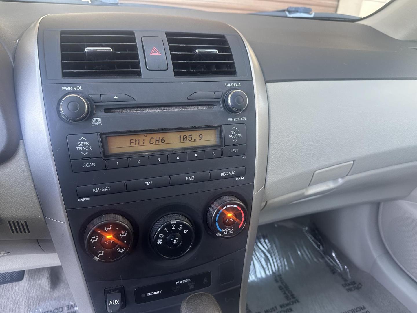2010 Black /Gray Toyota Corolla Cloth (JTDBU4EE7A9) with an 4 Cylinder engine, Automatic transmission, located at 30 S. Berkeley Avenue, Pasadena, CA, 91107, (626) 248-7567, 34.145447, -118.109398 - MPG! This Corolla looks and drives well. - Photo#22