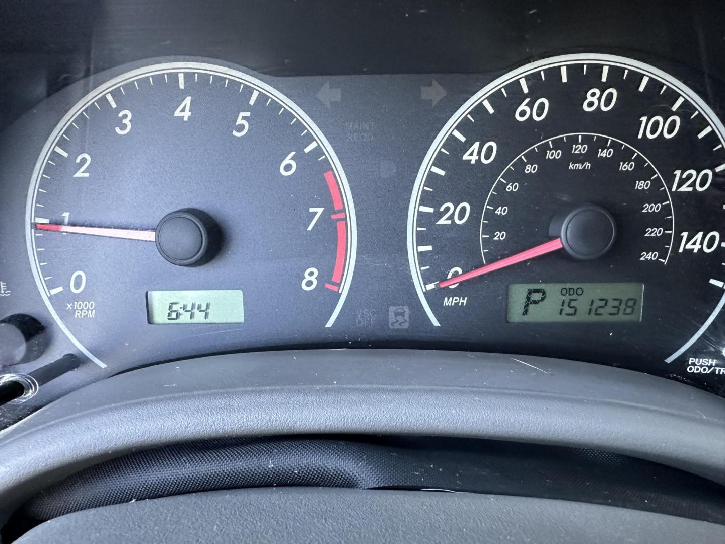 2010 Black /Gray Toyota Corolla Cloth (JTDBU4EE7A9) with an 4 Cylinder engine, Automatic transmission, located at 30 S. Berkeley Avenue, Pasadena, CA, 91107, (626) 248-7567, 34.145447, -118.109398 - MPG! This Corolla looks and drives well. - Photo#23