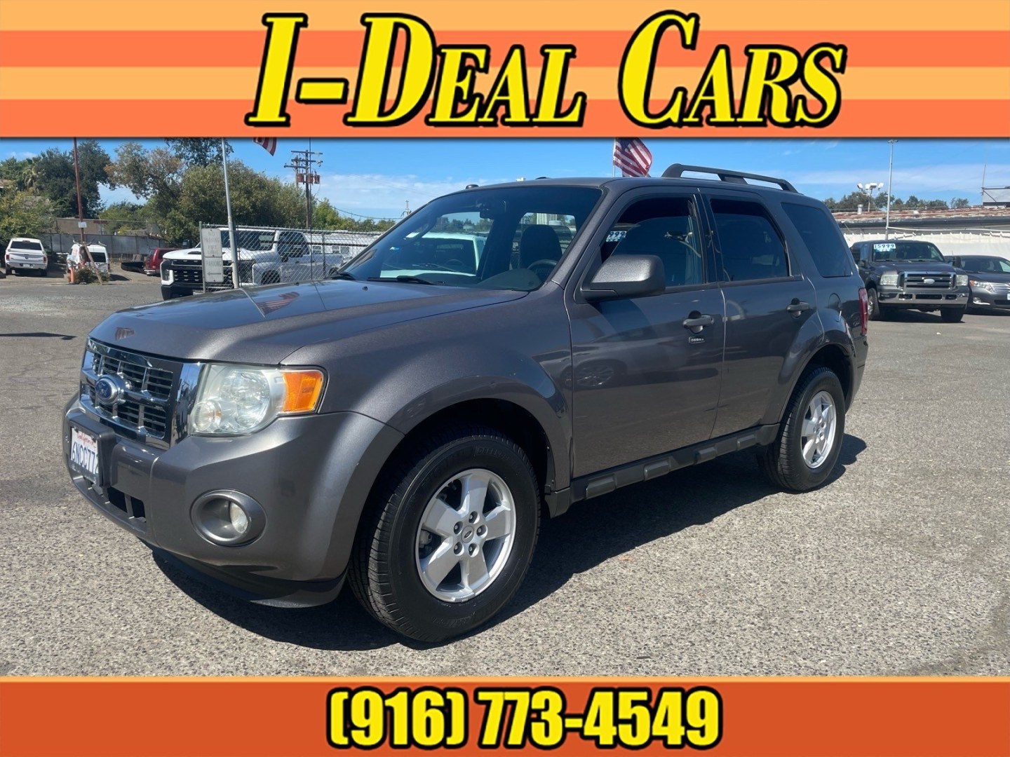 2010 Sterling Grey Metallic Ford Escape XLT (1FMCU0D74AK) with an 2.5L Duratec 2.5L I4 171hp 171ft. lbs. Sequential Multiport Fuel Injection engine, 6-Speed Automatic transmission, located at 800 Riverside Ave, Roseville, CA, 95678, 916-773-4549 & Toll Free: 866-719-4393, 38.732265, -121.291039 - XLT SERVICE RECORDS- Photo#0