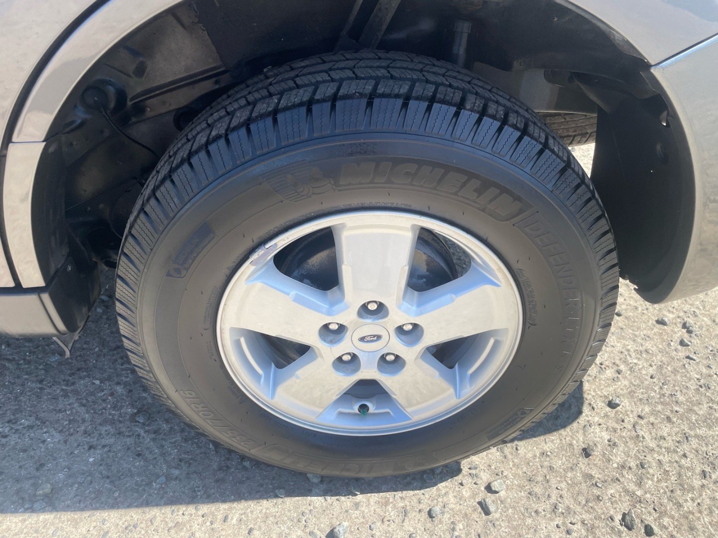 2010 Sterling Grey Metallic Ford Escape XLT (1FMCU0D74AK) with an 2.5L Duratec 2.5L I4 171hp 171ft. lbs. Sequential Multiport Fuel Injection engine, 6-Speed Automatic transmission, located at 800 Riverside Ave, Roseville, CA, 95678, 916-773-4549 & Toll Free: 866-719-4393, 38.732265, -121.291039 - XLT SERVICE RECORDS- Photo#6
