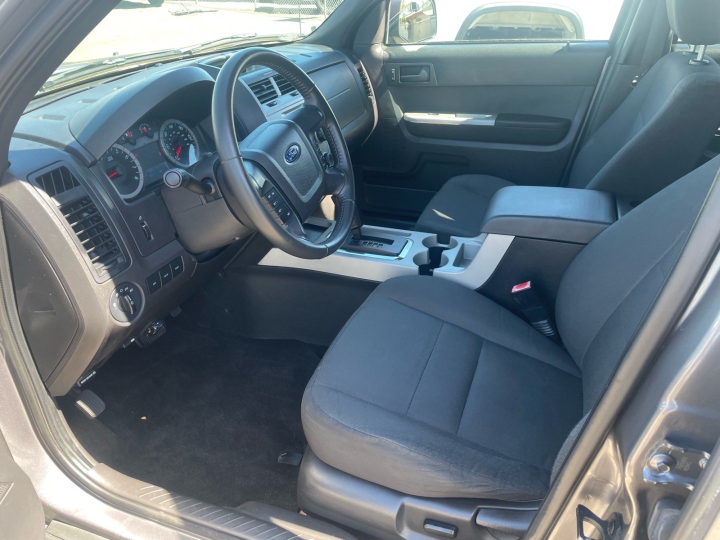 2010 Sterling Grey Metallic Ford Escape XLT (1FMCU0D74AK) with an 2.5L Duratec 2.5L I4 171hp 171ft. lbs. Sequential Multiport Fuel Injection engine, 6-Speed Automatic transmission, located at 800 Riverside Ave, Roseville, CA, 95678, 916-773-4549 & Toll Free: 866-719-4393, 38.732265, -121.291039 - XLT SERVICE RECORDS- Photo#10