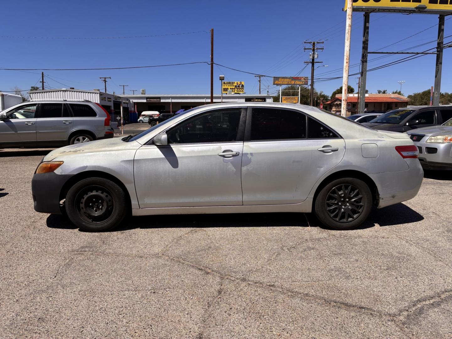 2010 Toyota Camry Camry-Grade 6-Spd AT (4T1BF3EK8AU) with an 2.5L L4 DOHC 16V engine, 6-Speed Automatic Overdrive transmission, located at 44356 Date Ave., Lancaster, CA, 93534, (661) 945-6555, 34.688919, -118.139374 - Photo#2