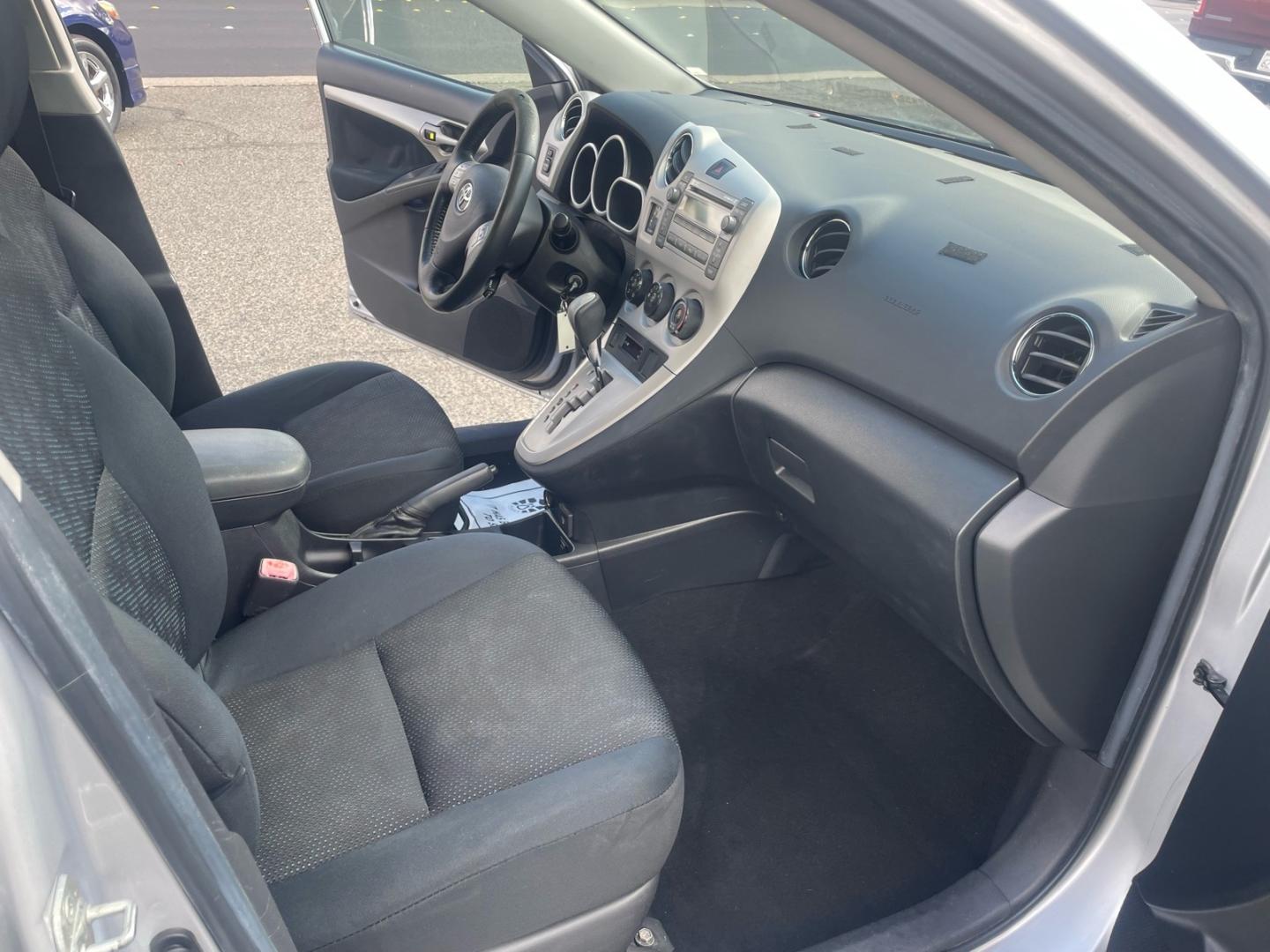2010 Classic Silver Metallic Toyota Matrix S (2T1LE4EEXAC) with an 2.4L 2.4L I4 158hp 162ft. lbs. Sequential Electronic Fuel Injection engine, 4-Speed Automatic transmission, located at 800 Riverside Ave, Roseville, CA, 95678, 916-773-4549 & Toll Free: 866-719-4393, 38.732265, -121.291039 - AWD ONE OWNER CLEAN CARFAX- Photo#12