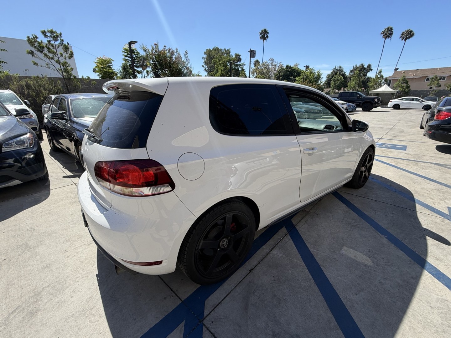 2010 White /Black Volkswagen GTI 2.0T Coupe PZEV (WVWFD7AJ9AW) with an 2.0L L4 DOHC 16V TURBO engine, Automatic transmission, located at 30 S. Berkeley Avenue, Pasadena, CA, 91107, (626) 248-7567, 34.145447, -118.109398 - Decoding VIN WVWFD7AJ9AW167549: Vehicle: 2010 Volkswagen Jetta SportWagen (2.5L 5-Cylinder) Country of Origin: Built in Germany (WVW manufacturer code) Body Style: 4-Door Station Wagon / SportWagen This is a great unit for your lot. European wagons like this 2.5L Jetta SportWagen hit tha- Photo#2