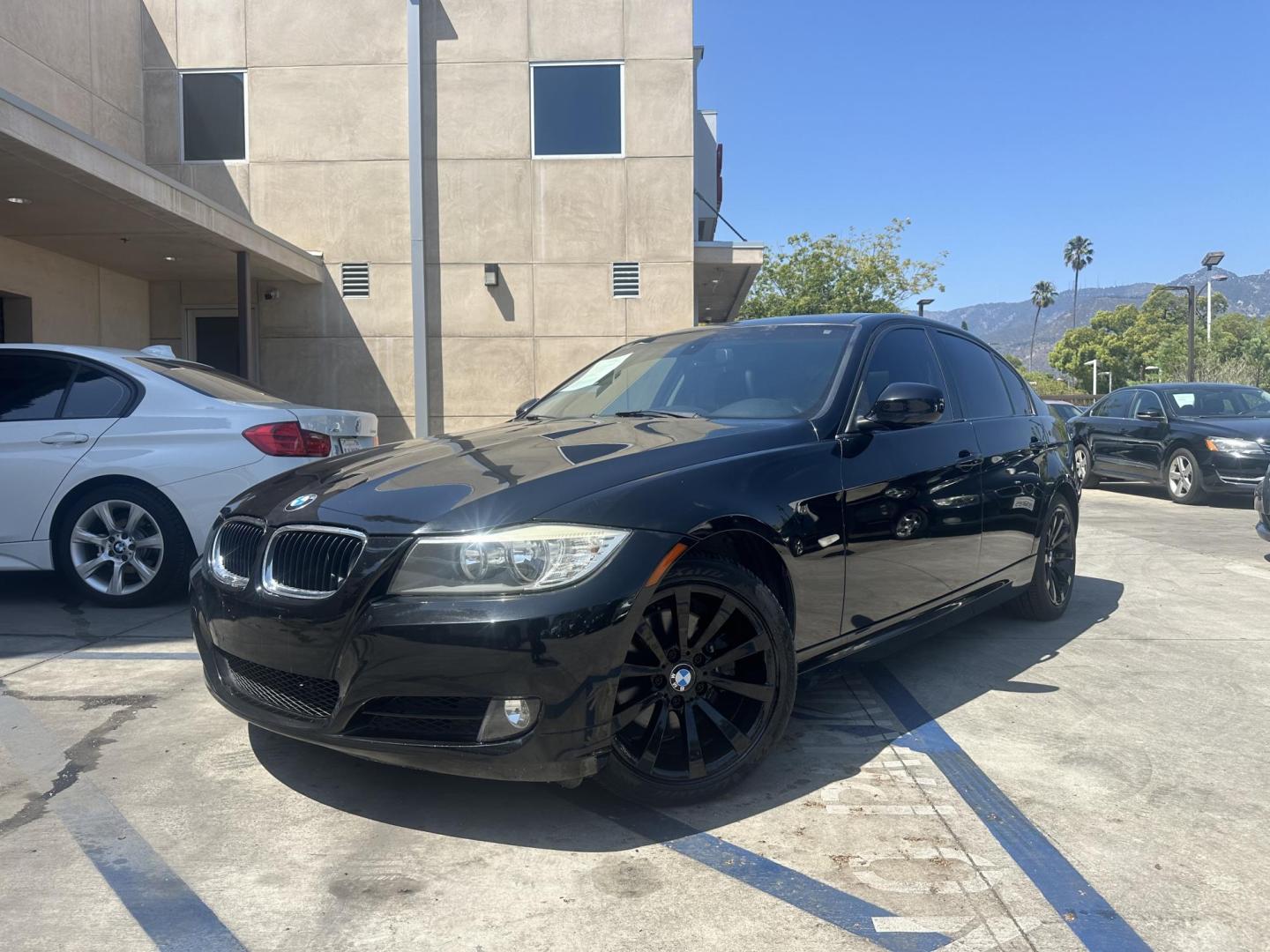 2011 Black Sapphire Metallic /BLACK BMW 3-Series leather (WBAPH5G57BN) with an Inline 6 engine, Automatic transmission, located at 30 S. Berkeley Avenue, Pasadena, CA, 91107, (626) 248-7567, 34.145447, -118.109398 - 2011 BMW 3-Series 328i SA SULEV – Black on Black Luxury with Premium Package | Buy Here Pay Here Pasadena Looking for a luxury sedan that delivers high performance, sleek design, and unmatched comfort—even if you have bad credit? Look no further than this 2011 BMW 3-Series 328i SA SULEV, now - Photo#0