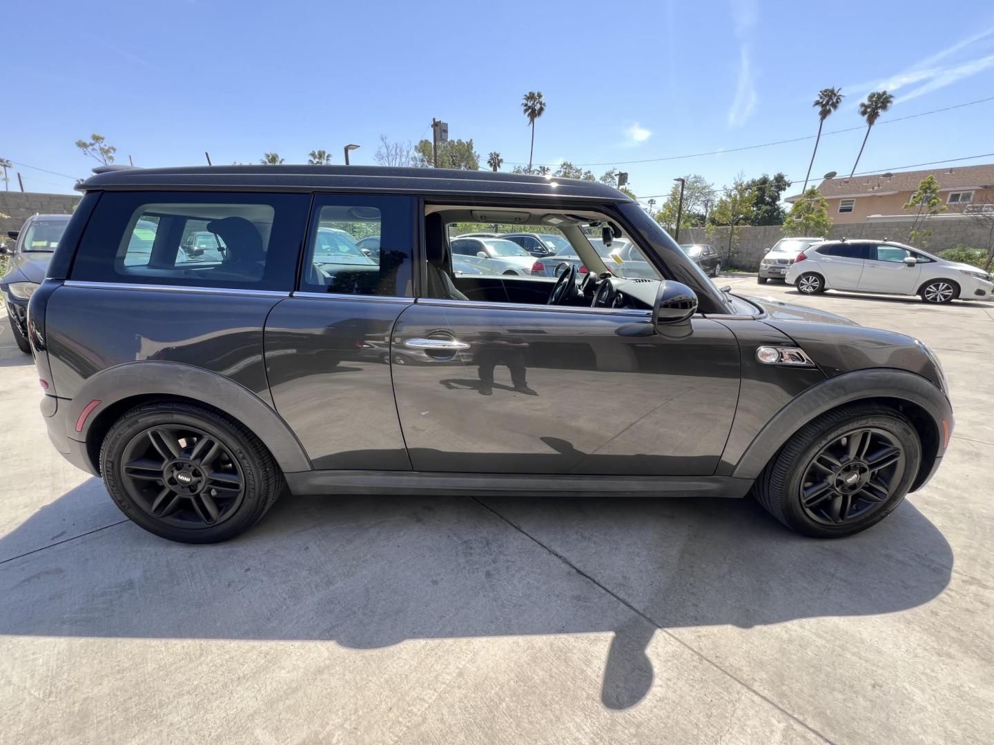 2011 Mineral Gray Metallic /Black Mini Clubman S (WMWZG3C51BT) with an 1.6L L4 DOHC 16V TURBO engine, Manual transmission, located at 30 S. Berkeley Avenue, Pasadena, CA, 91107, (626) 248-7567, 34.145447, -118.109398 - Ready to add a touch of fun and personality to your daily drive in Pasadena, CA? Check out this charming 2011 Mini Cooper Clubman, now available at Crown City Motors, located at 30 S Berkeley Ave, Pasadena, CA 91107. As a leading buy here pay here dealer, we’re excited to offer this quirky yet pra - Photo#7