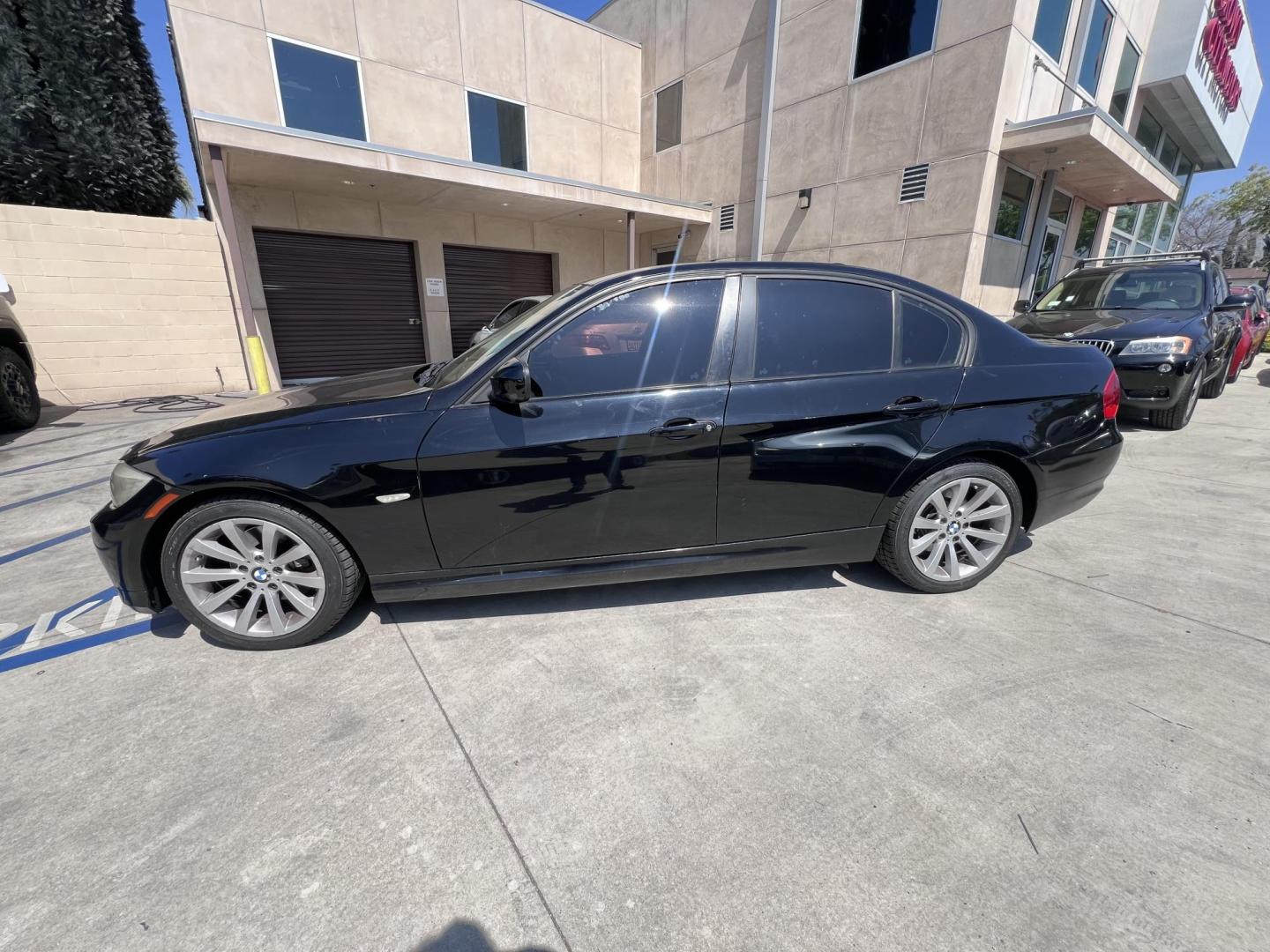 2011 Black /Black BMW 3-Series 328i Sedan 4D (WBAPH5G51BN) with an 6-Cyl, SULEV, 3.0L engine, Automatic, 6-Spd w/Overdrive transmission, located at 30 S. Berkeley Avenue, Pasadena, CA, 91107, (626) 248-7567, 34.145447, -118.109398 - 2011 BMW 328i – Buy Here Pay Here – $995 Down – Bad Credit OK – Crown City Motors Pasadena Take the wheel of luxury with the legendary 2011 BMW 328i Sedan, available now at Crown City Motors in Pasadena. With timeless European styling, a powerful 3.0L inline-6 engine, and the ultimate drivi - Photo#1