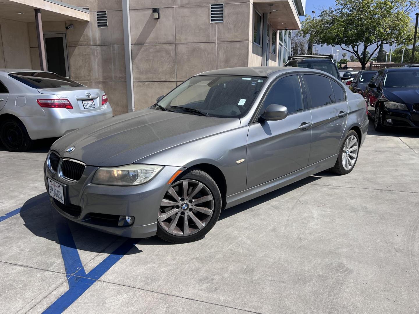 2011 Space Gray Metallic /Black BMW 3-Series 328i (WBAPH5C51BF) with an 3.0L L6 DOHC 24V engine, Automatic transmission, located at 30 S. Berkeley Avenue, Pasadena, CA, 91107, (626) 248-7567, 34.145447, -118.109398 - 2011 BMW 328i Sedan – $995 Down – Buy Here Pay Here – Bad Credit OK – Crown City Motors – Pasadena, CA Looking for a sleek, reliable, and affordable luxury sedan? Meet the 2011 BMW 328i – a perfect balance of driving excitement, sophisticated styling, and lasting quality. Available no - Photo#0