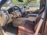 2011 Golden Bronze Metallic/Pale Adobe Metallic Ford F-250 Super Duty King Ranch (1FT7W2BTXBE) with an 6.7L Power Stroke 6.7L Biodiesel Turbo V8 400hp 800ft. lbs. Common Rail Direct Injection engine, 6-Speed Shiftable Automatic transmission, located at 800 Riverside Ave, Roseville, CA, 95678, 916-773-4549 & Toll Free: 866-719-4393, 38.732265, -121.291039 - DIESEL CREW CAB 4X4 FX4 KING RANCH SERVICE RECORDS ON CLEAN CARFAX - Photo#10