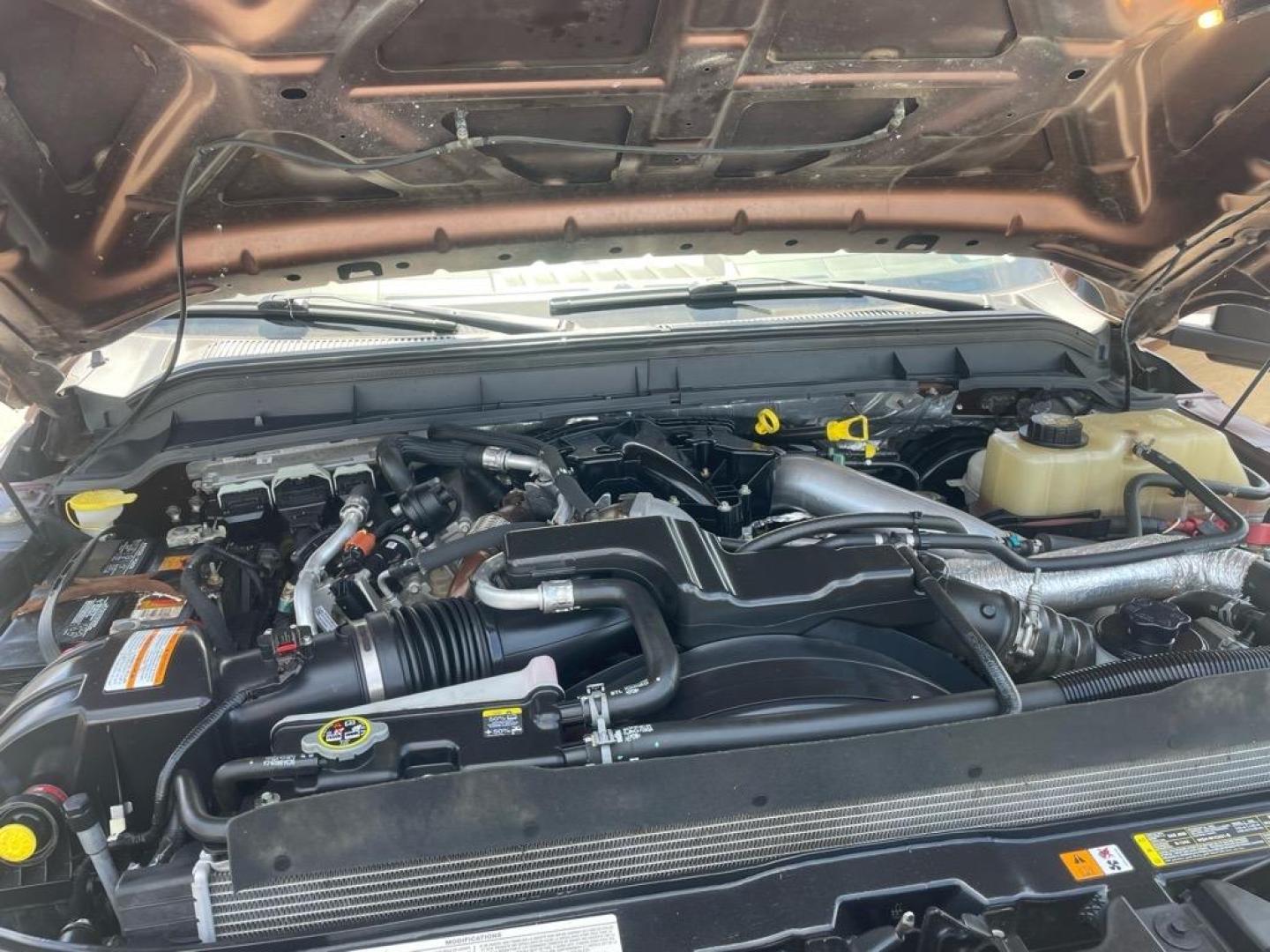 2011 Golden Bronze Metallic/Pale Adobe Metallic Ford F-250 Super Duty King Ranch (1FT7W2BTXBE) with an 6.7L Power Stroke 6.7L Biodiesel Turbo V8 400hp 800ft. lbs. Common Rail Direct Injection engine, 6-Speed Shiftable Automatic transmission, located at 800 Riverside Ave, Roseville, CA, 95678, 916-773-4549 & Toll Free: 866-719-4393, 38.732265, -121.291039 - DIESEL CREW CAB 4X4 FX4 KING RANCH SERVICE RECORDS ON CLEAN CARFAX - Photo#14