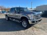 2011 Sterling Grey Metallic Ford F-250 Super Duty Lariat (1FT7W2BT3BE) with an 6.7L Power Stroke 6.7L Biodiesel Turbo V8 400hp 800ft. lbs. Common Rail Direct Injection engine, 6-Speed Shiftable Automatic transmission, located at 800 Riverside Ave, Roseville, CA, 95678, 916-773-4549 & Toll Free: 866-719-4393, 38.732265, -121.291039 - DIESEL CREW CAB 4X4 FX4 NEW TIRES SERVICE RECORDS - Photo#1
