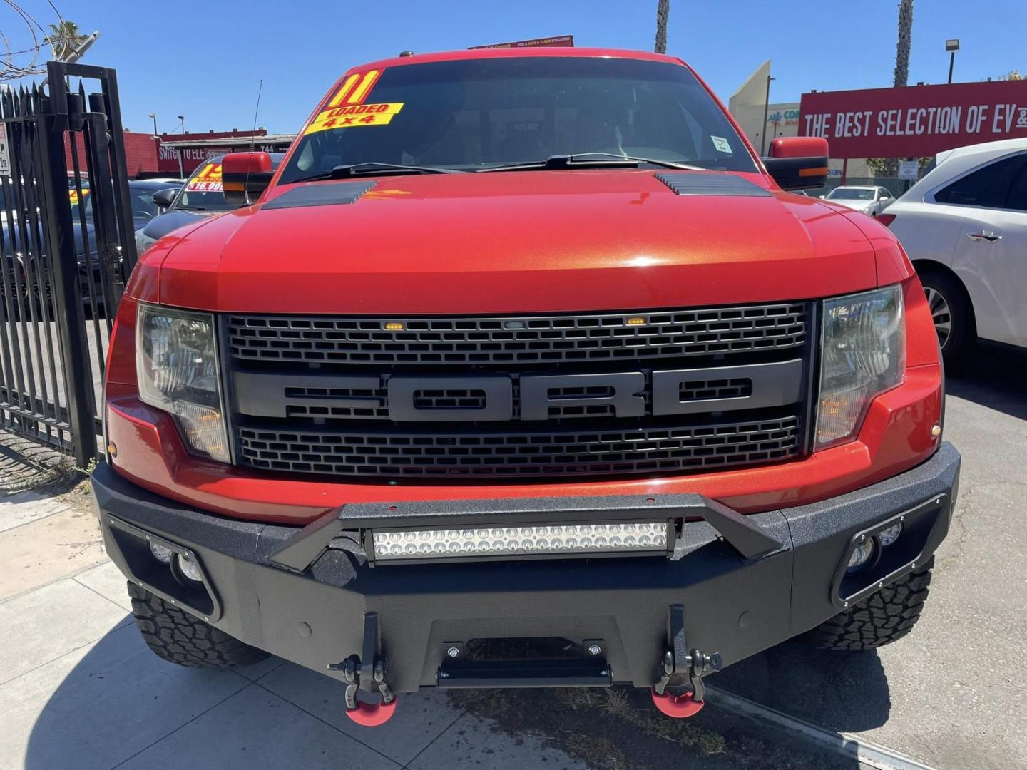 2011 Ford F-150 SVT Raptor SuperCab 5.5-ft. Bed 4WD (1FTEX1R6XBF) with an 6.2L V8 SOHC 16V engine, 4-Speed Automatic transmission, located at 744 E Miner Ave, Stockton, CA, 95202, (209) 944-5770, 37.956863, -121.282082 - PLUS TAXES AND FEES - Photo#2