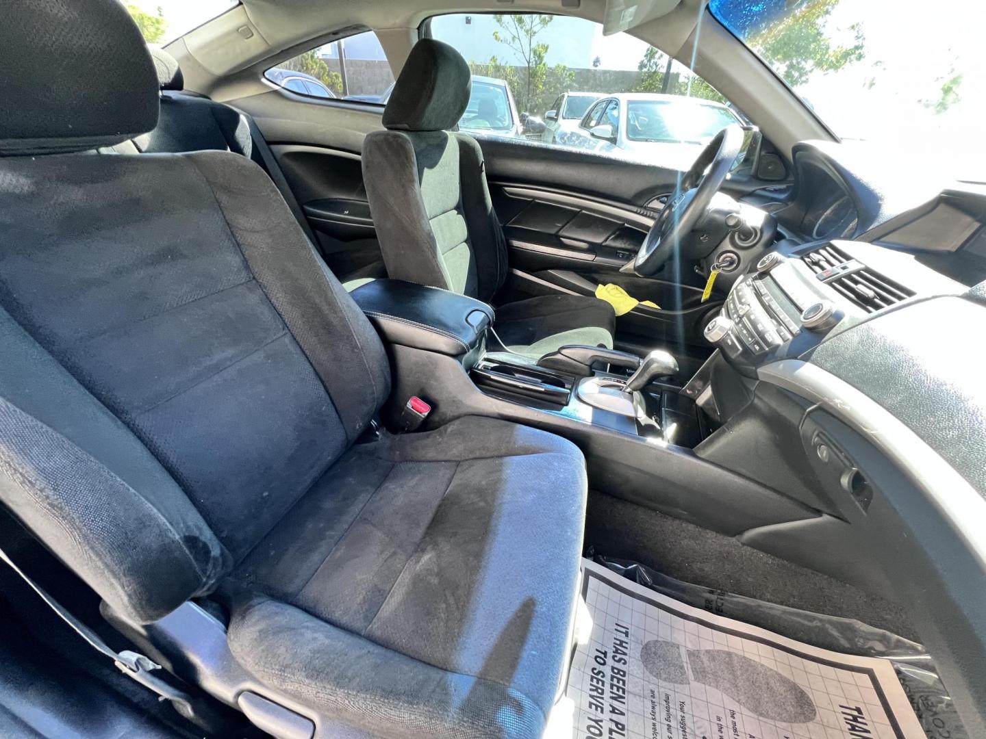 2011 Gray metallic /BLACK Honda Accord Cpe EX Coupe AT (1HGCS1B75BA) with an 2.4L L4 DOHC 16V engine, 5-Speed Automatic transmission, located at 30 S. Berkeley Avenue, Pasadena, CA, 91107, (626) 248-7567, 34.145447, -118.109398 - Moon Roof! New Tires! Nice Interior! Looks and Drives Good! Bad credit? We can help! We are the bank. All our cars are thoroughly inspected and reconditioned by our technicians. FREE CARFAX report. Stop by or call to speak with our friendly staff. Whether you have bad credit, no credit, bankruptcy - Photo#10