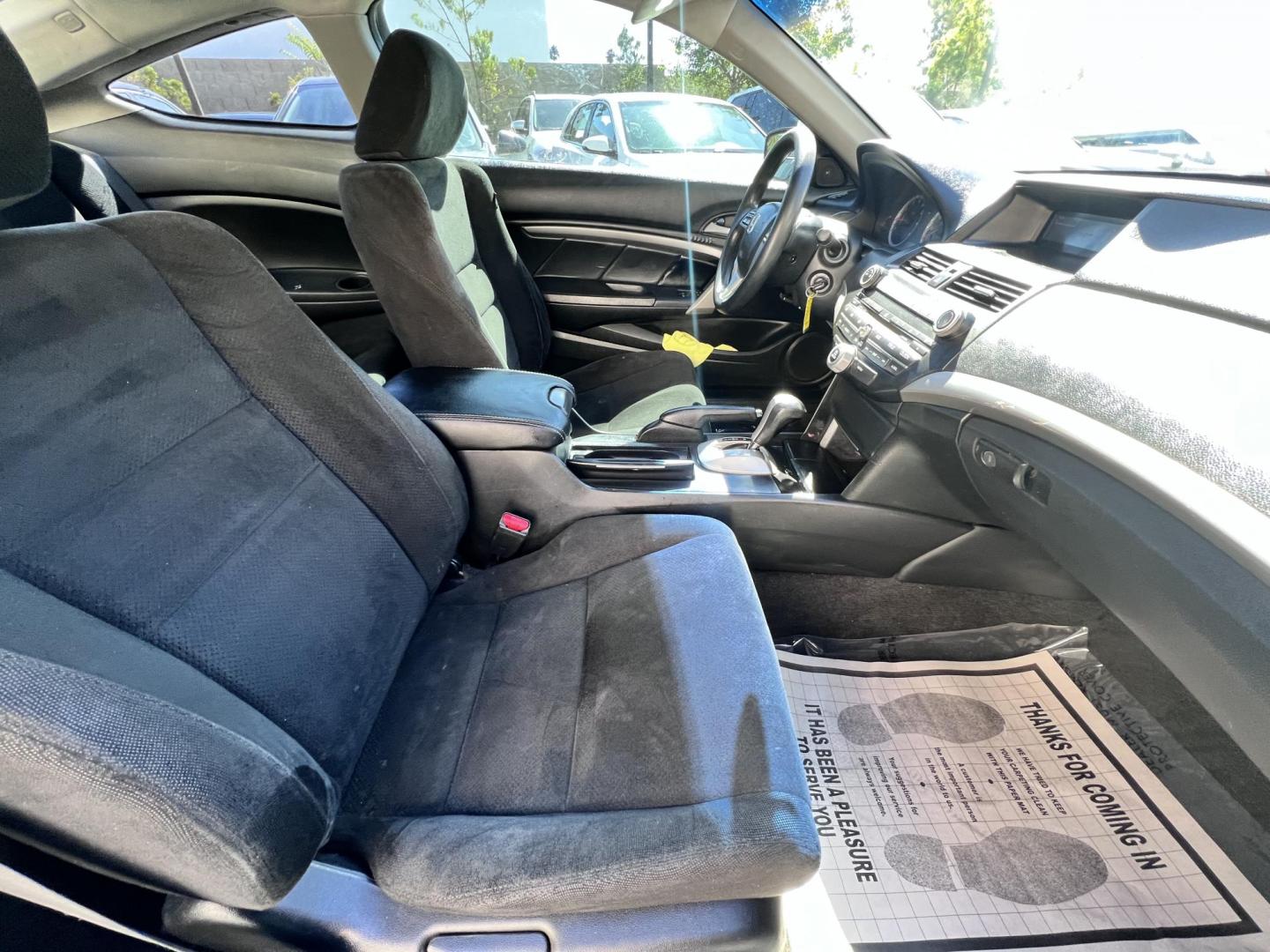 2011 Gray metallic /BLACK Honda Accord Cpe EX Coupe AT (1HGCS1B75BA) with an 2.4L L4 DOHC 16V engine, 5-Speed Automatic transmission, located at 30 S. Berkeley Avenue, Pasadena, CA, 91107, (626) 248-7567, 34.145447, -118.109398 - Moon Roof! New Tires! Nice Interior! Looks and Drives Good! Bad credit? We can help! We are the bank. All our cars are thoroughly inspected and reconditioned by our technicians. FREE CARFAX report. Stop by or call to speak with our friendly staff. Whether you have bad credit, no credit, bankruptcy - Photo#11
