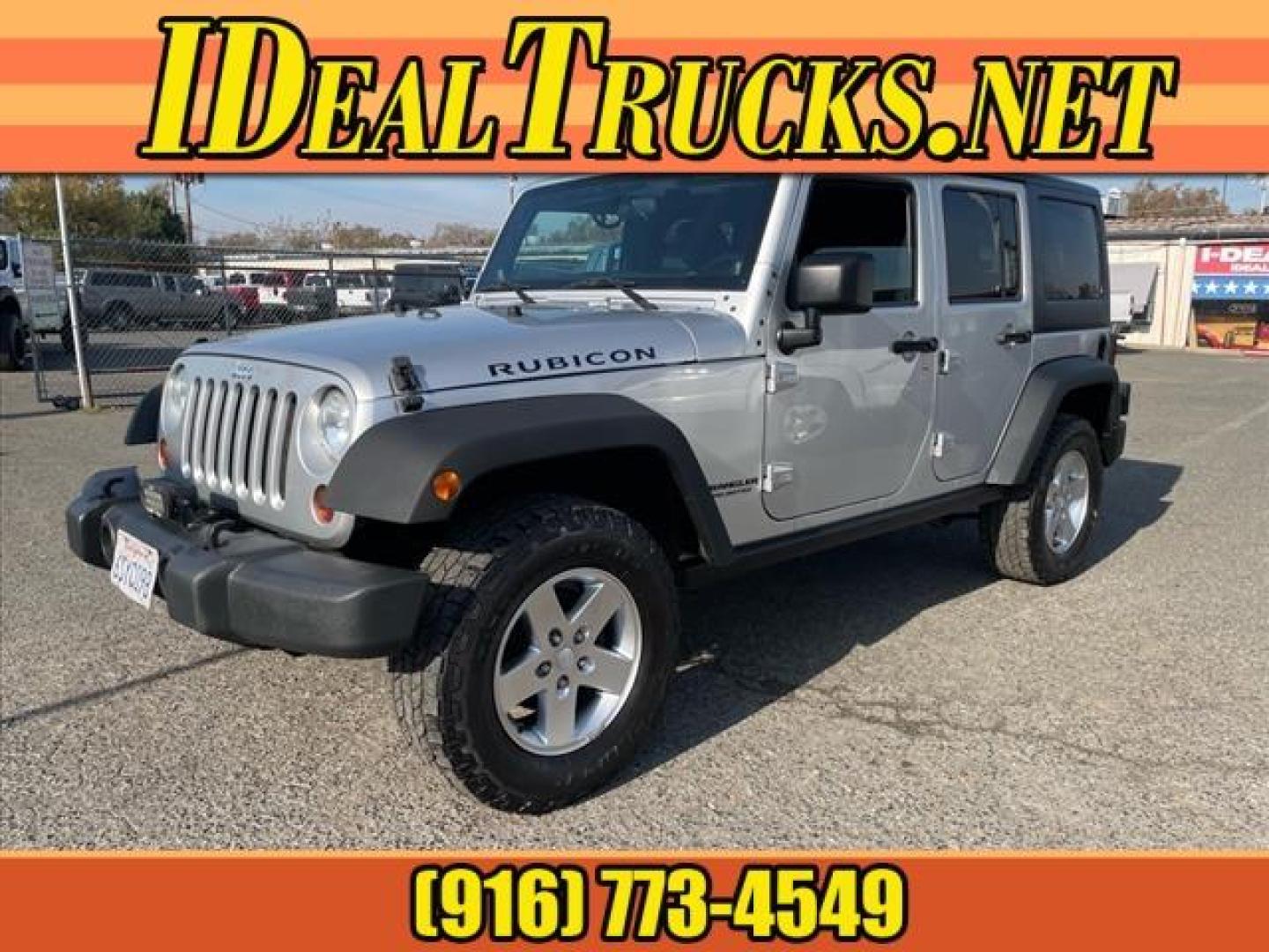 2011 Bright Silver Metallic Clear Coat Jeep Wrangler Unlimited Rubicon (1J4BA6H18BL) with an 3.8L 3.8L V6 202hp 237ft. lbs. Sequential Multiport Fuel Injection engine, 4-Speed Automatic transmission, located at 800 Riverside Ave, Roseville, CA, 95678, 916-773-4549 & Toll Free: 866-719-4393, 38.732265, -121.291039 - 4X4 UNLIMITED RUBICON HARD TOP - Photo#0