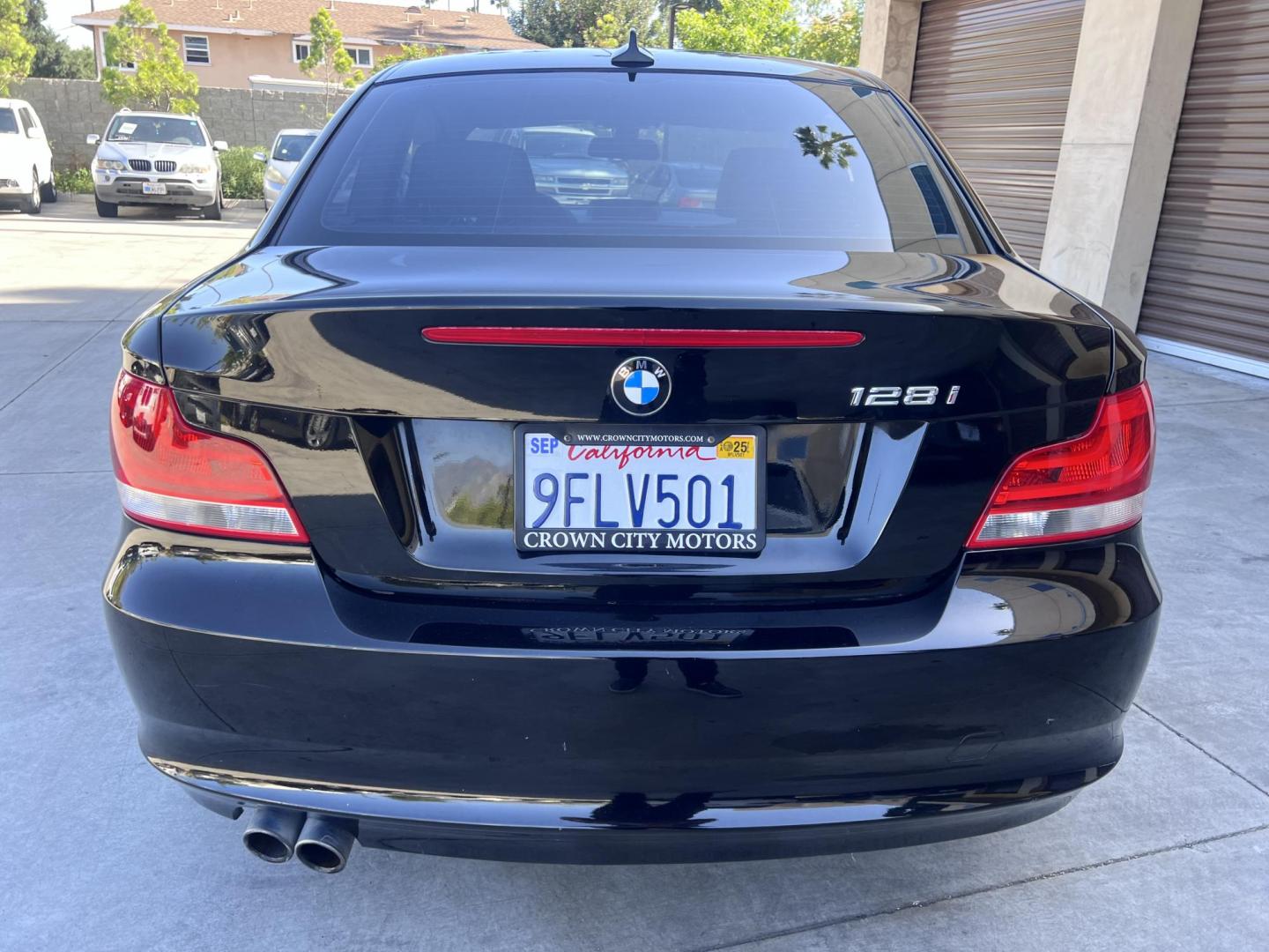 2012 BLACK /Black BMW 1-Series 128i Coupe (WBAUP9C59CV) with an 3.0L L6 DOHC 24V engine, Automatic transmission, located at 30 S. Berkeley Avenue, Pasadena, CA, 91107, (626) 248-7567, 34.145447, -118.109398 - Discover the sleek and stylish 2012 BMW 128 at Crown City Motors, located at 30 S Berkeley Ave, Pasadena, CA 91107. As a premier buy here pay here dealer in Pasadena, we’re proud to offer this luxury compact coupe with low mileage and top-tier performance. The 2012 BMW 128 combines a powerful engi - Photo#13