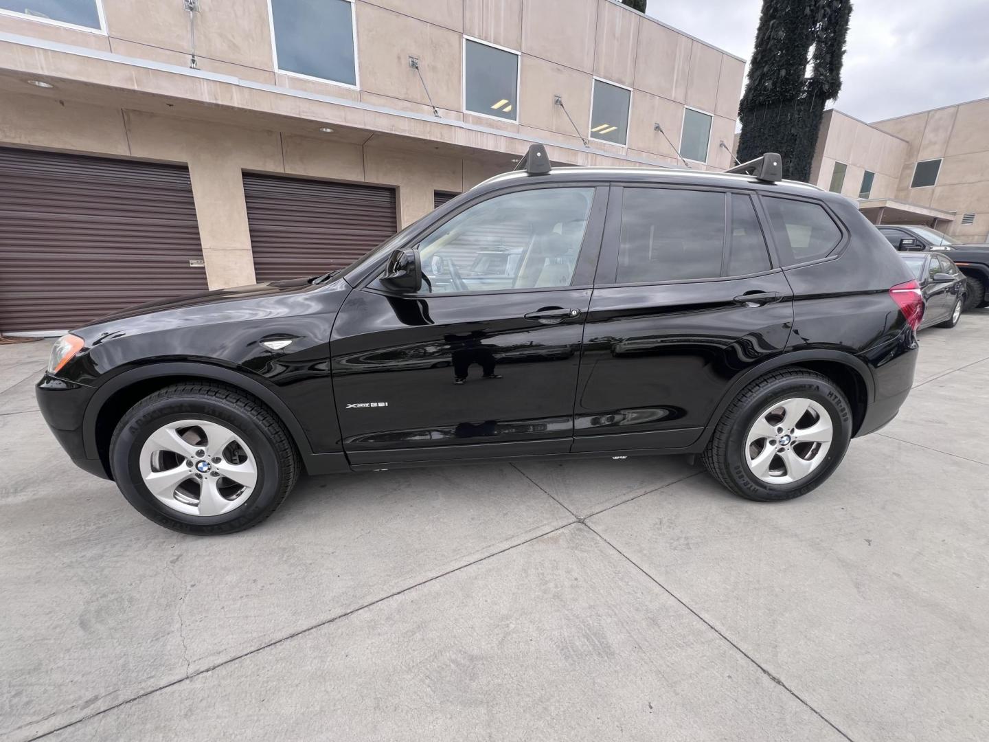 2012 BLACK /Black BMW X3 xDrive28i (5UXWX5C51CL) with an 3.0L L6 DOHC 24V engine, 8-Speed Automatic transmission, located at 30 S. Berkeley Avenue, Pasadena, CA, 91107, (626) 248-7567, 34.145447, -118.109398 - Low Miles! AWD! This X3 looks and drives well. - Photo#1