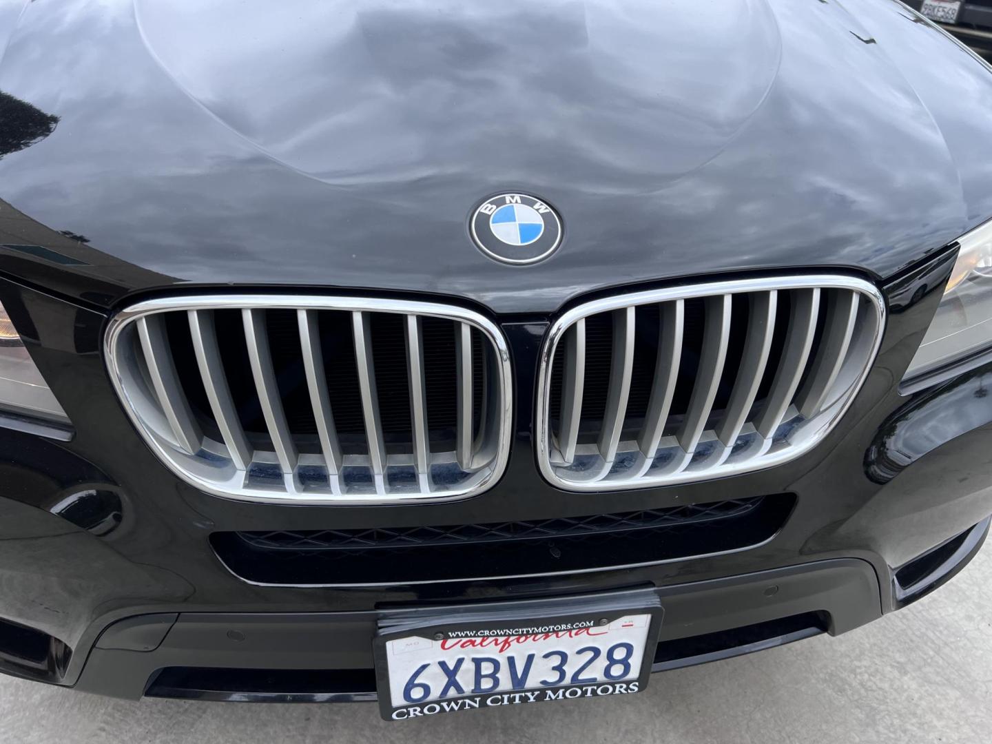 2012 BLACK /Black BMW X3 xDrive28i (5UXWX5C51CL) with an 3.0L L6 DOHC 24V engine, 8-Speed Automatic transmission, located at 30 S. Berkeley Avenue, Pasadena, CA, 91107, (626) 248-7567, 34.145447, -118.109398 - Low Miles! AWD! This X3 looks and drives well. - Photo#8