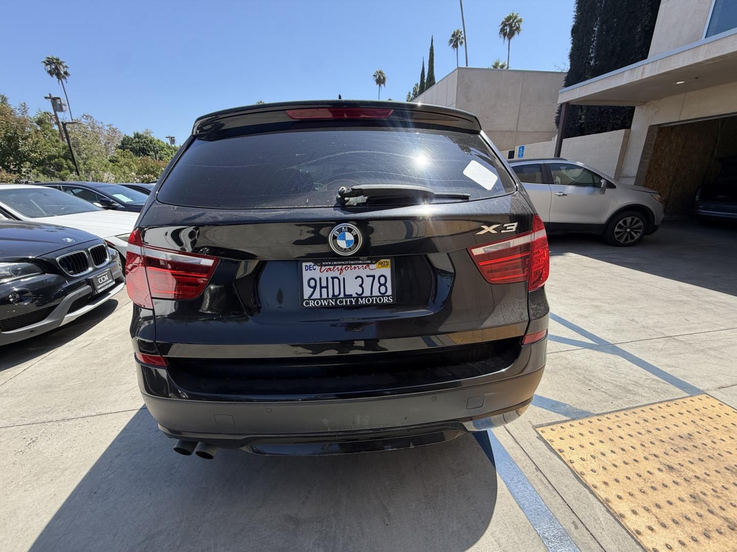 2012 Black /black BMW X3 xDrive28i (5UXWX5C54CL) with an 3.0L L6 DOHC 24V engine, 8-Speed Automatic transmission, located at 30 S. Berkeley Avenue, Pasadena, CA, 91107, (626) 248-7567, 34.145447, -118.109398 - Crown City Motors is a used “Buy Here Pay Here” car dealer in Pasadena CA. “Buy Here Pay Here” financing, means that when you purchase your vehicle from our dealership, that you make the payments to the dealership as well. We do not need the banks approval to get you approved for a used auto- Photo#3